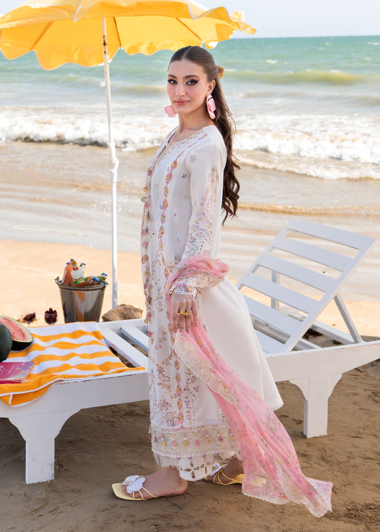 Kanwal Malik | Mira Summer Lawn 26 | Luna - by Libasekhas UK - Registered Vendor of : Kanwal Malik - 100% Original Designer Dress