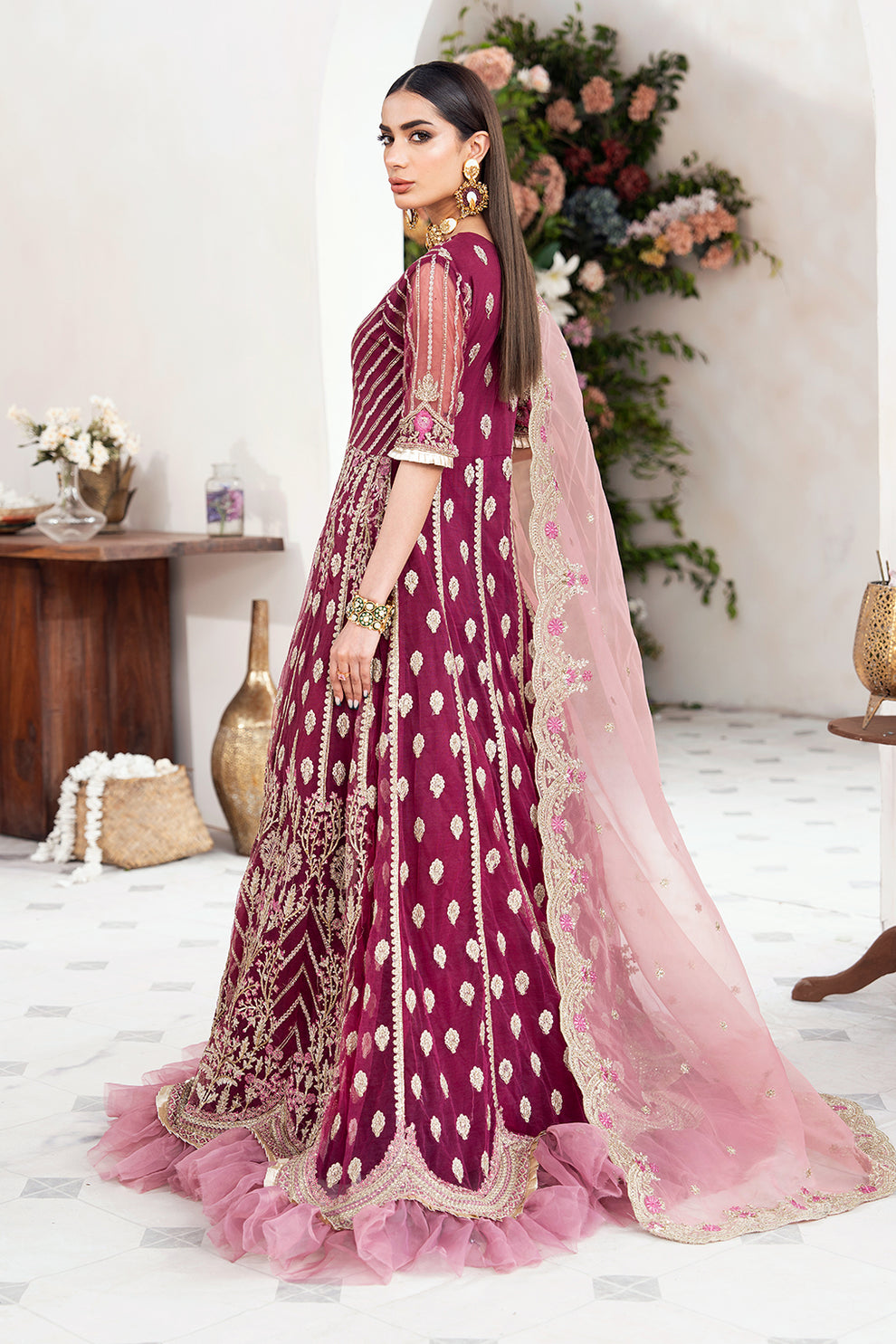 Avyana | Nazeen Festive Edit | Ruzena - by - Libasekhas UK - Registered Vendor of : Avyana - 100% Original Designer Dresss