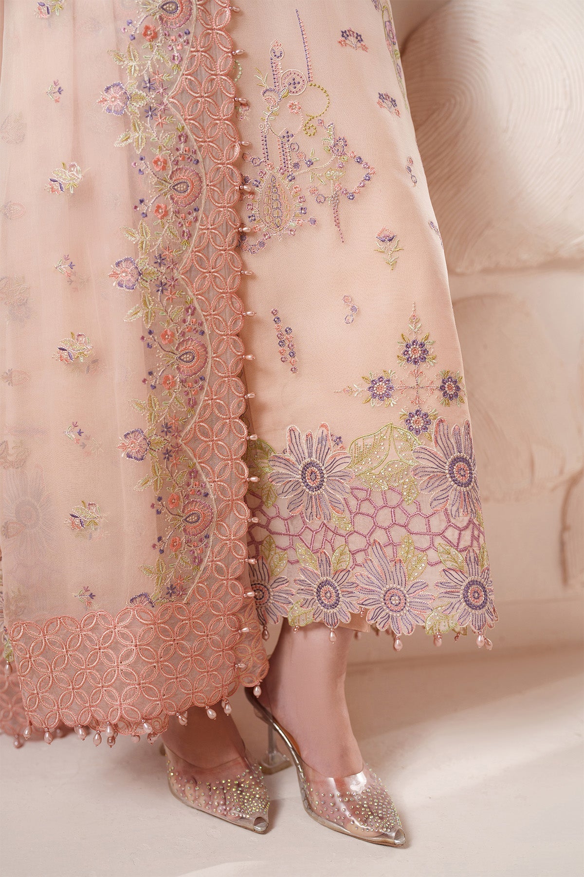 Alizeh | Threads Eid Festive Edit 26 | AF-BDHG-5043-Diana - by Libasekhas UK - Registered Vendor of : Alizeh - 100% Original Designer Dress