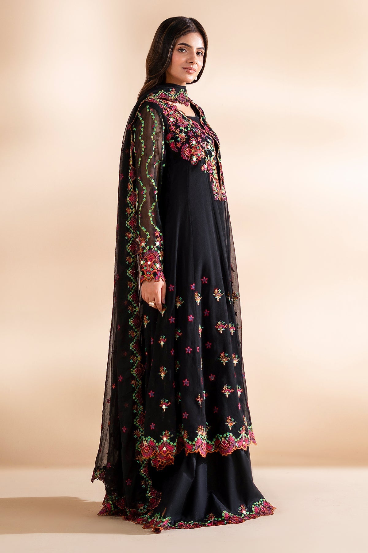Charizma | Festive Pret | 3-PC Embroidered CMA-6-334 - by Libasekhas UK - Registered Vendor of : Charizma - 100% Original Designer Dress