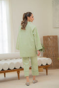 Sahar | Pre Essential Emb Edit | Jade Mist - by Libasekhas UK - Registered Vendor of : Sahar - 100% Original Designer Dress