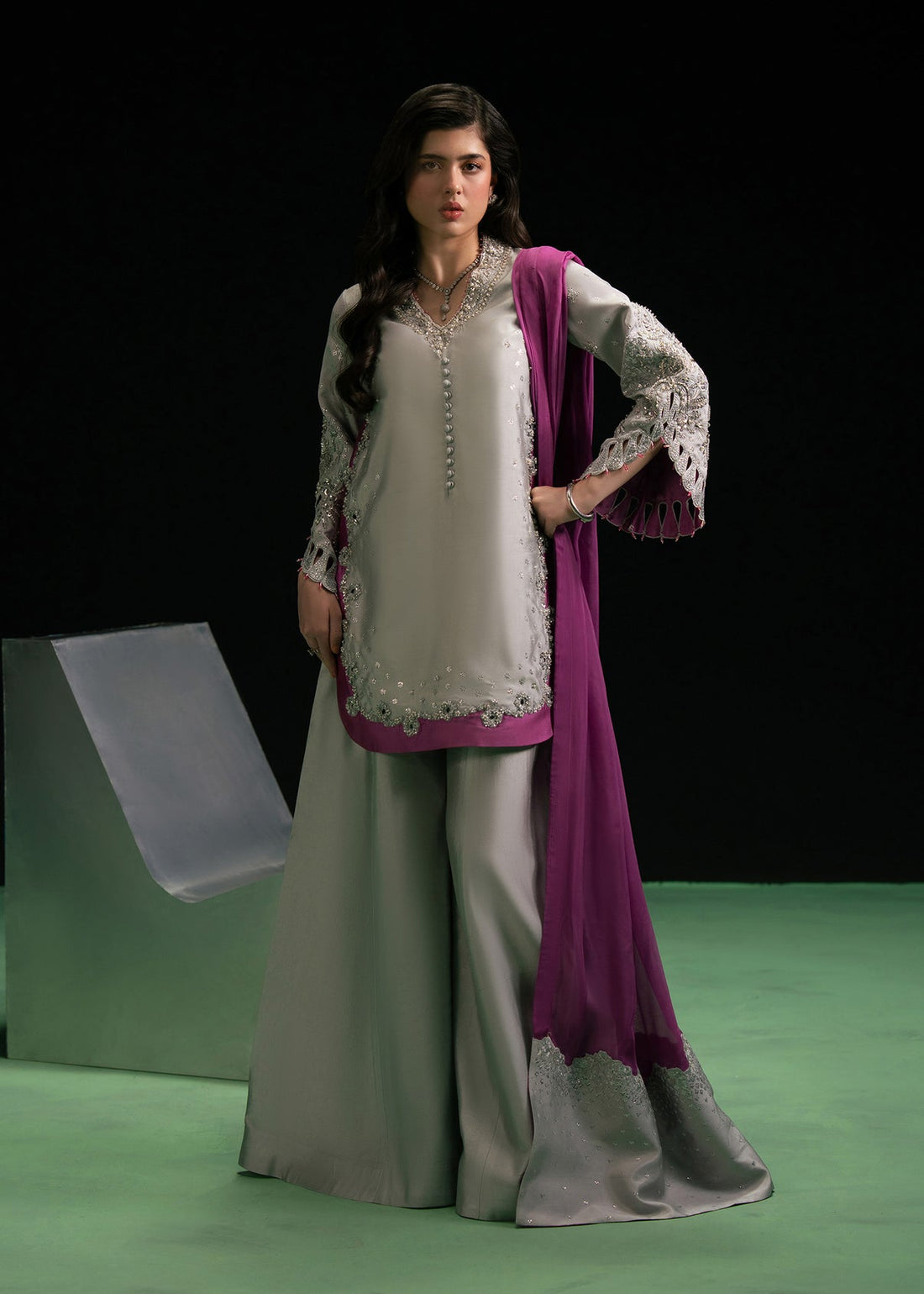 Dastoor | Leia Luxury Pret 26 | Eternity - by Libasekhas UK - Registered Vendor of : Dastoor - 100% Original Designer Dress