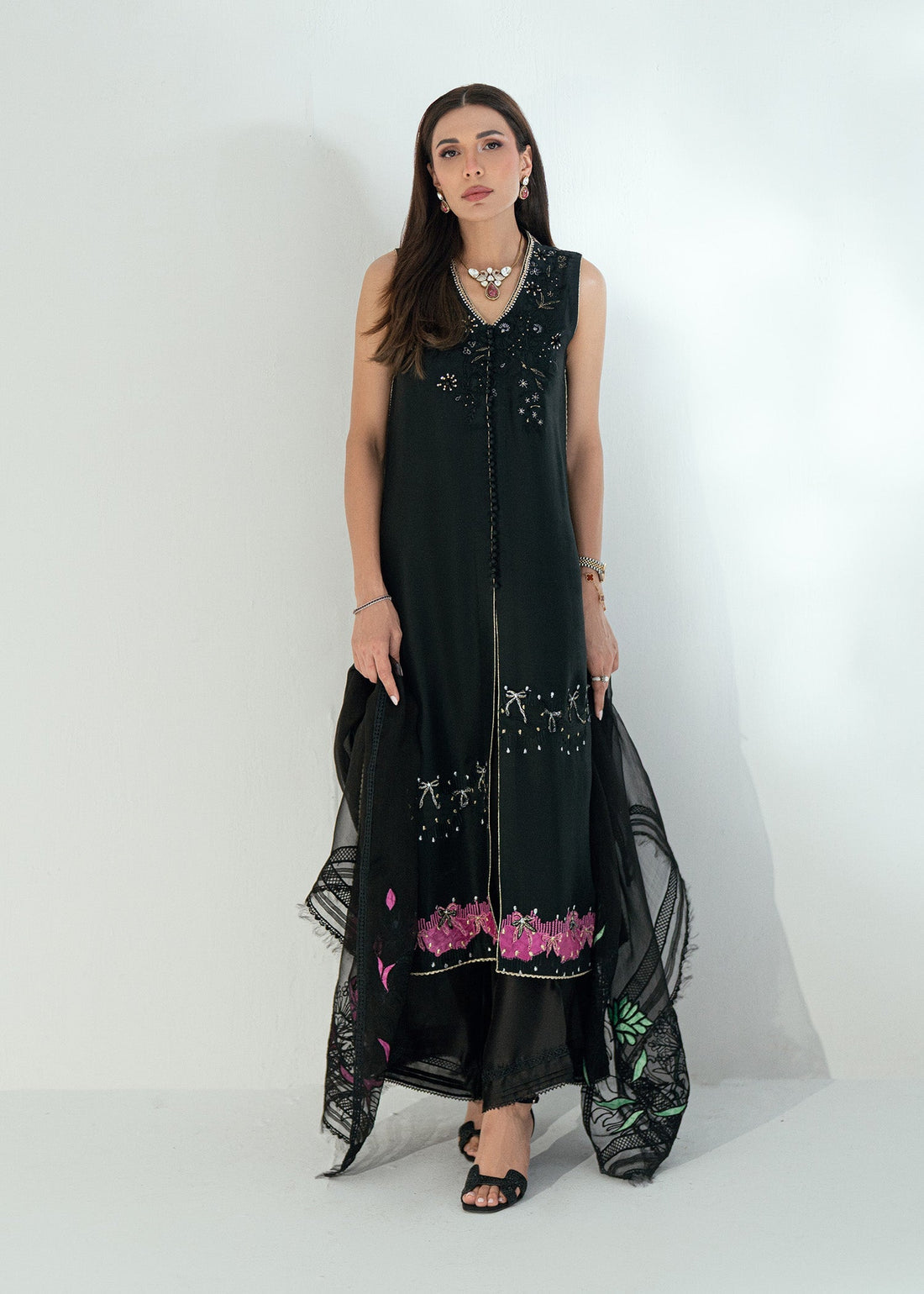 Umsha | Soiree De Rose | Dreamlight - by Libasekhas UK - Registered Vendor of : Umsha - 100% Original Designer Dress