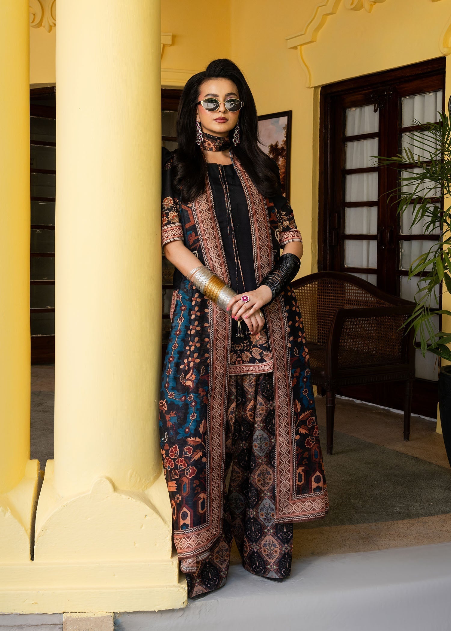 Maria Osama Khan | Retro Lawn 25 | Nazia - by - Libasekhas UK - Registered Vendor of : Maria Osama Khan - 100% Original Designer Dresss