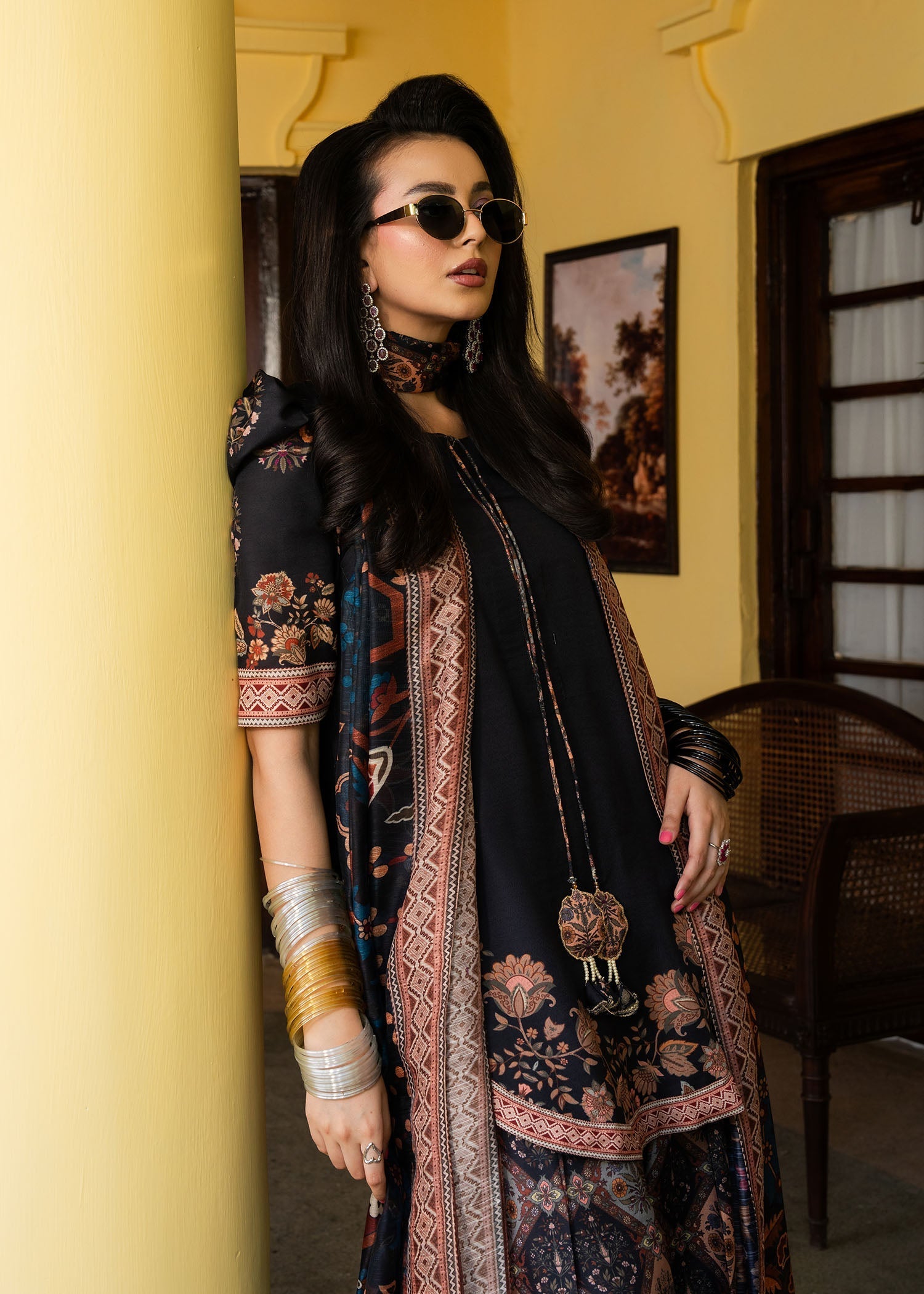 Maria Osama Khan | Retro Lawn 25 | Nazia - by - Libasekhas UK - Registered Vendor of : Maria Osama Khan - 100% Original Designer Dresss