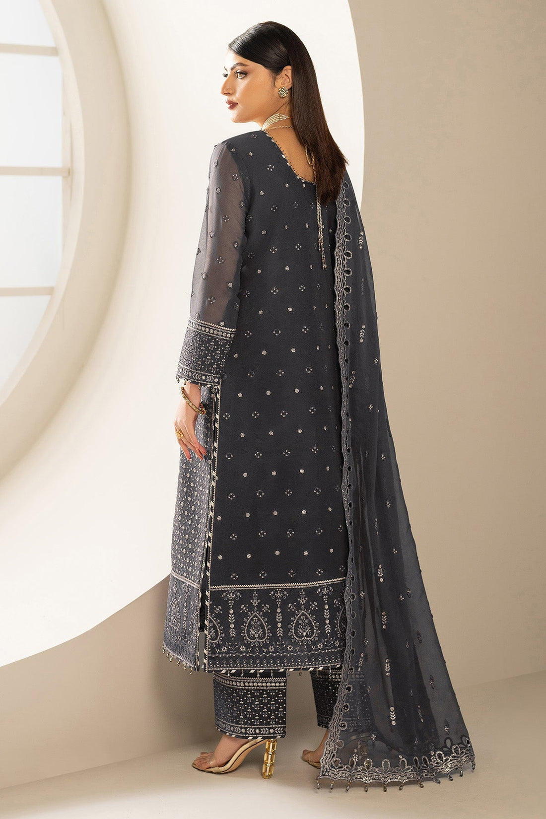 Alizeh | Formals Wear | AF-CH-2189-Akoya - by Libasekhas UK - Registered Vendor of : Alizeh - 100% Original Designer Dress