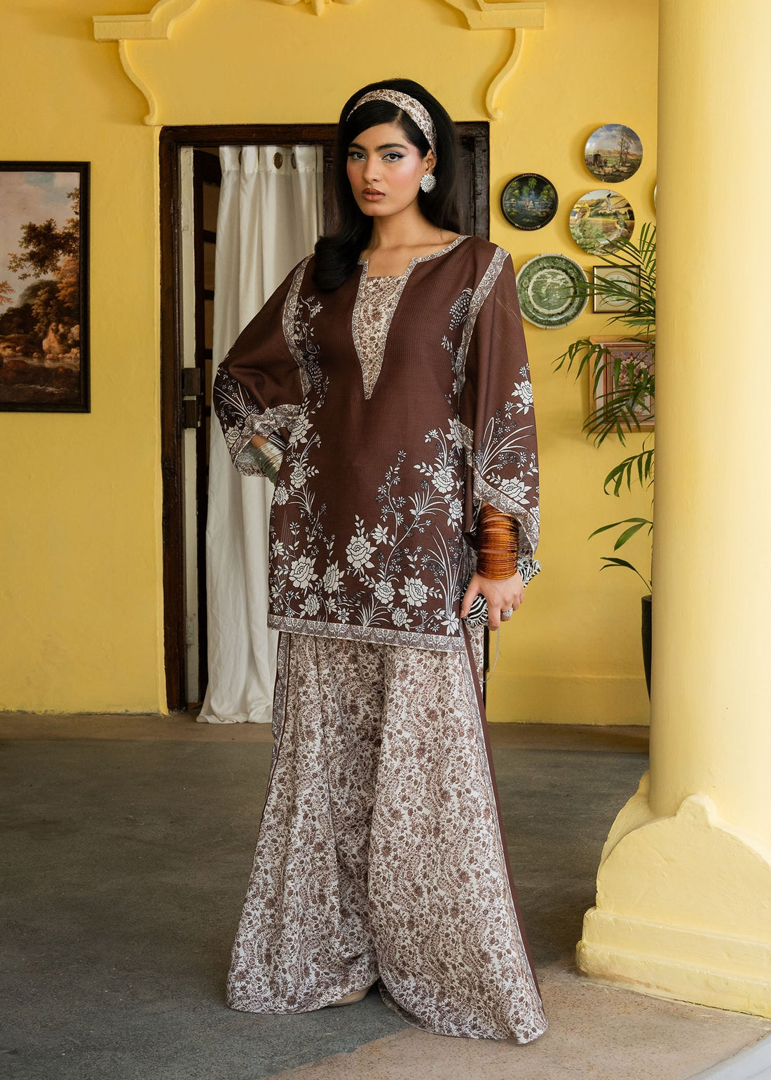 Maria Osama Khan | Retro Lawn 25 | Laleen - by - Libasekhas UK - Registered Vendor of : Maria Osama Khan - 100% Original Designer Dresss