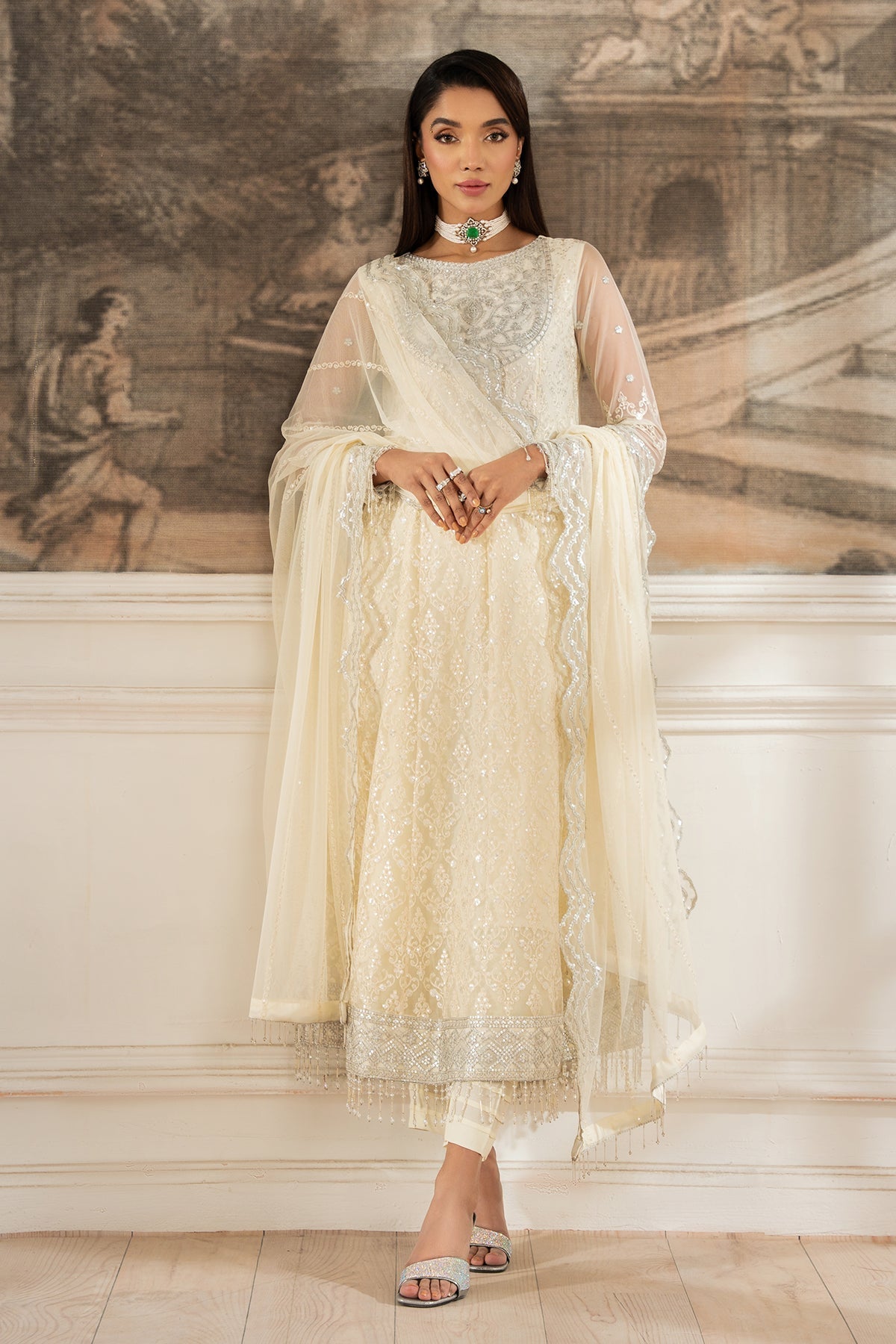 Zarif | Heer Formals | Z-03 AYDA - by - Libasekhas UK - Registered Vendor of : Zarif - 100% Original Designer Dresss