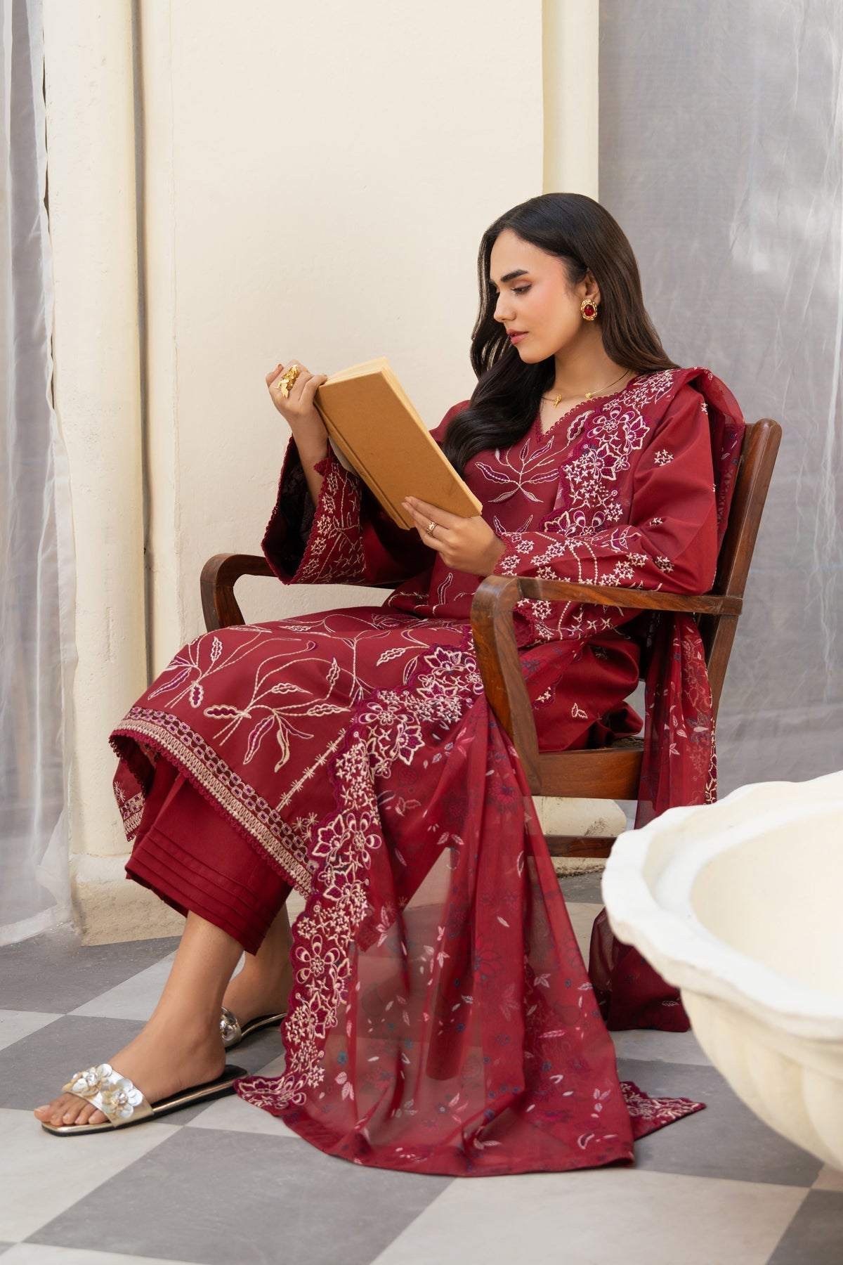 Xenia Formals | Namah Lawn 26 | ALIF - by Libasekhas UK - Registered Vendor of : Xenia Formals - 100% Original Designer Dress
