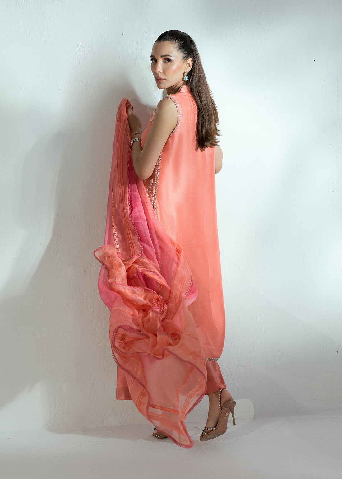 Umsha | Soiree De Rose | Lily Dust - by Libasekhas UK - Registered Vendor of : Umsha - 100% Original Designer Dress