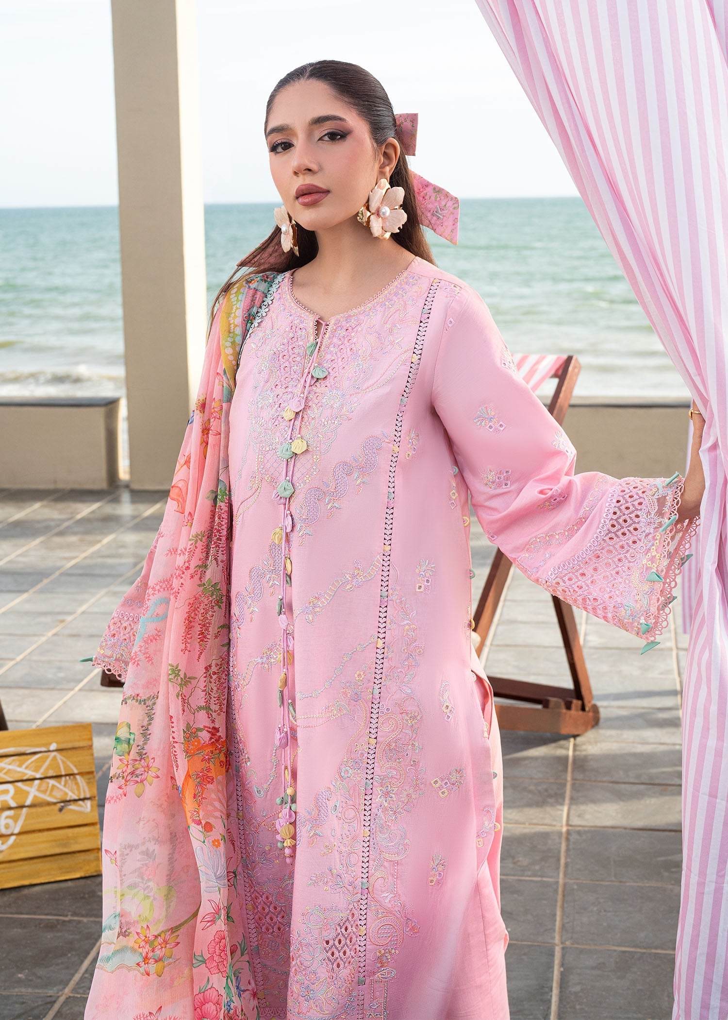 Kanwal Malik | Mira Summer Lawn 26 | Rosee - by Libasekhas UK - Registered Vendor of : Kanwal Malik - 100% Original Designer Dress