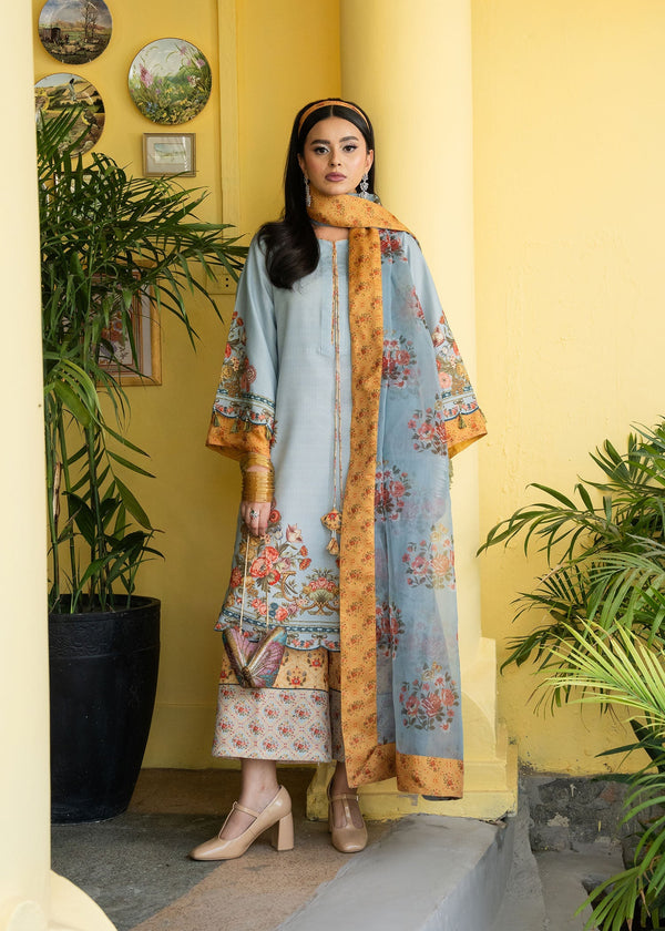 Maria Osama Khan | Retro Lawn 25 | Sama - by - Libasekhas UK - Registered Vendor of : Maria Osama Khan - 100% Original Designer Dresss