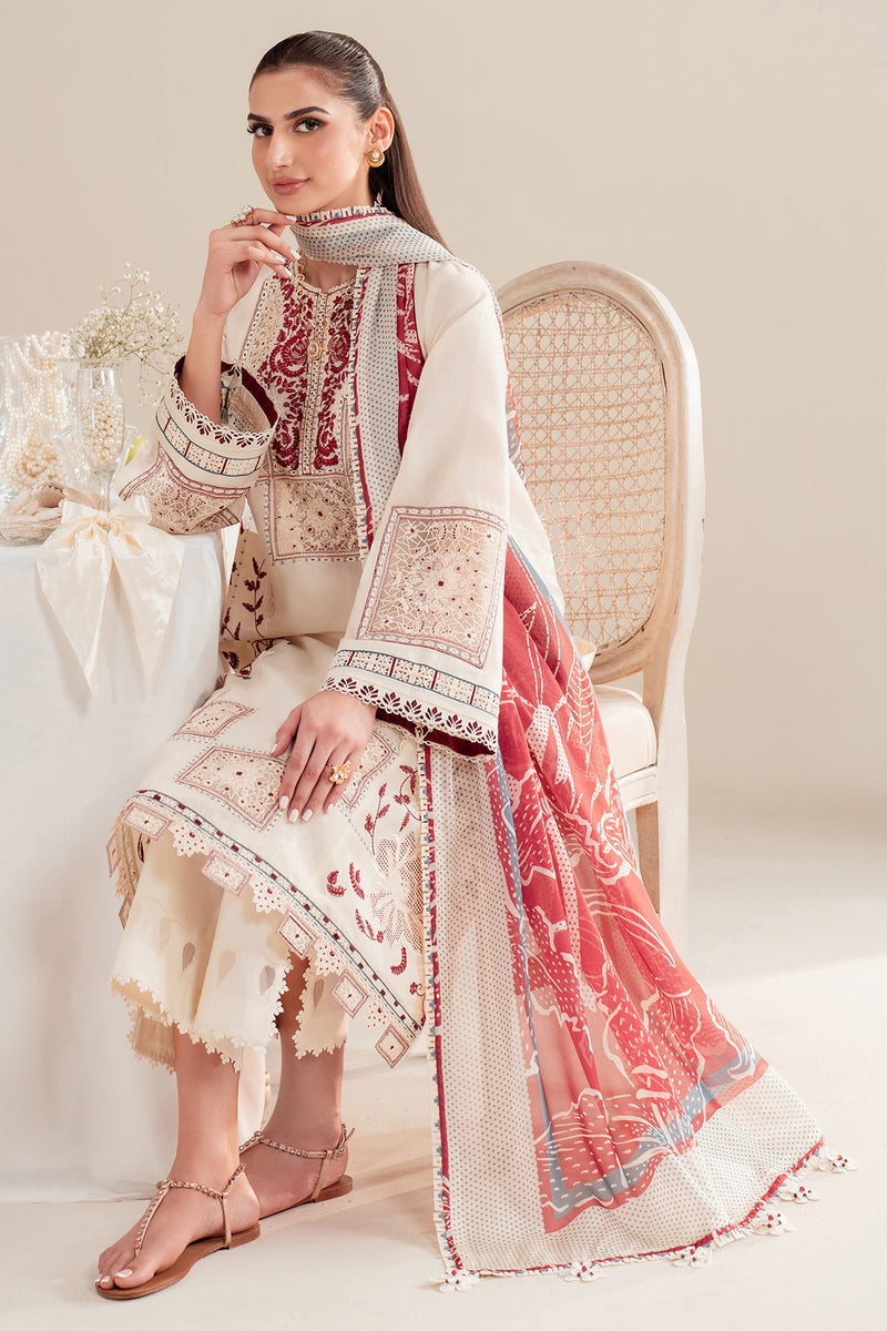 Jazmin | Iris Luxury Lawn 25 | IL'25-D02 - by - Libasekhas UK - Registered Vendor of : Jazmin - 100% Original Designer Dresss