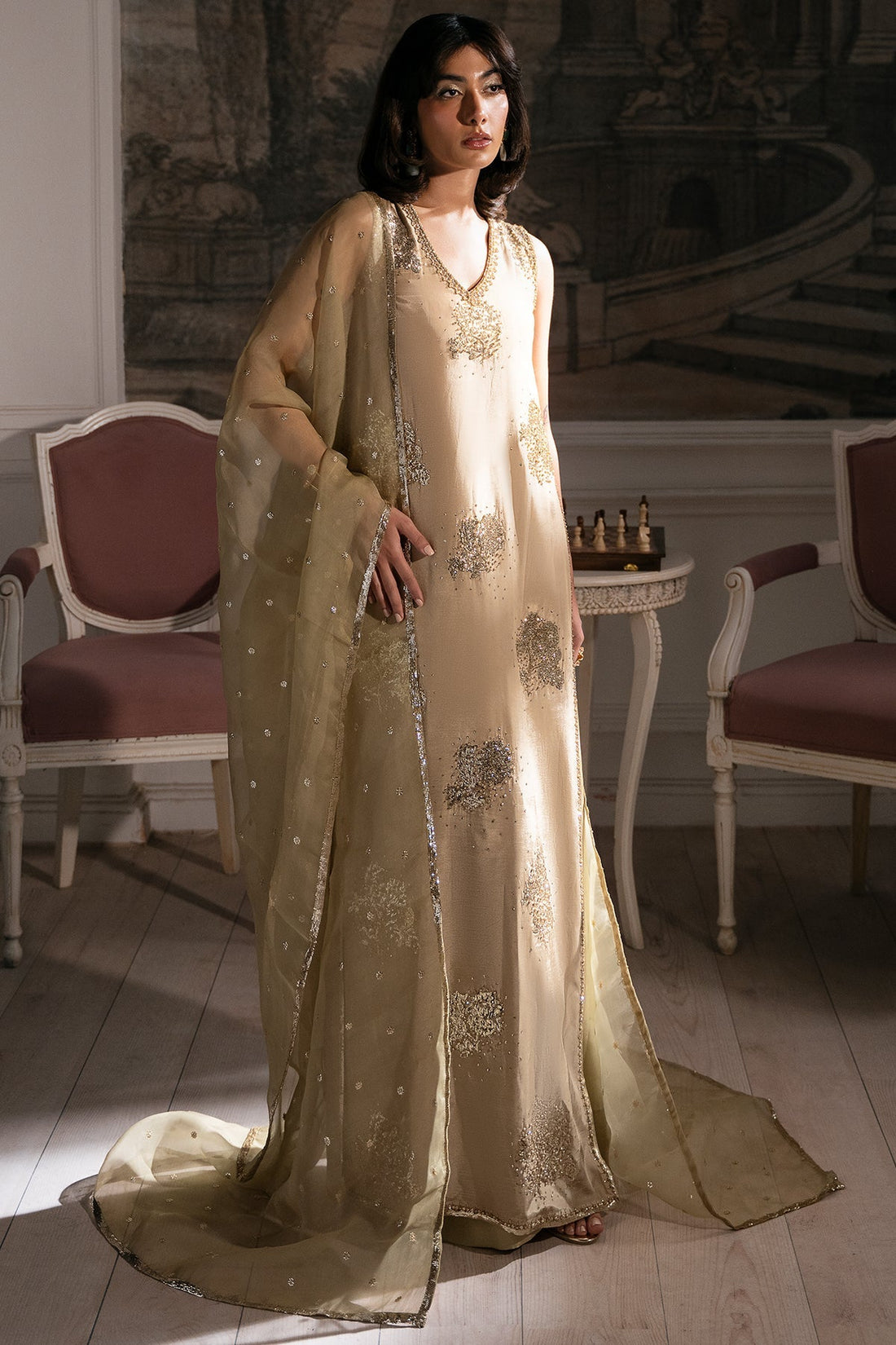 Mina Kashif | Emilie Formals | June - by Libasekhas UK - Registered Vendor of : Mina Kashif - 100% Original Designer Dress