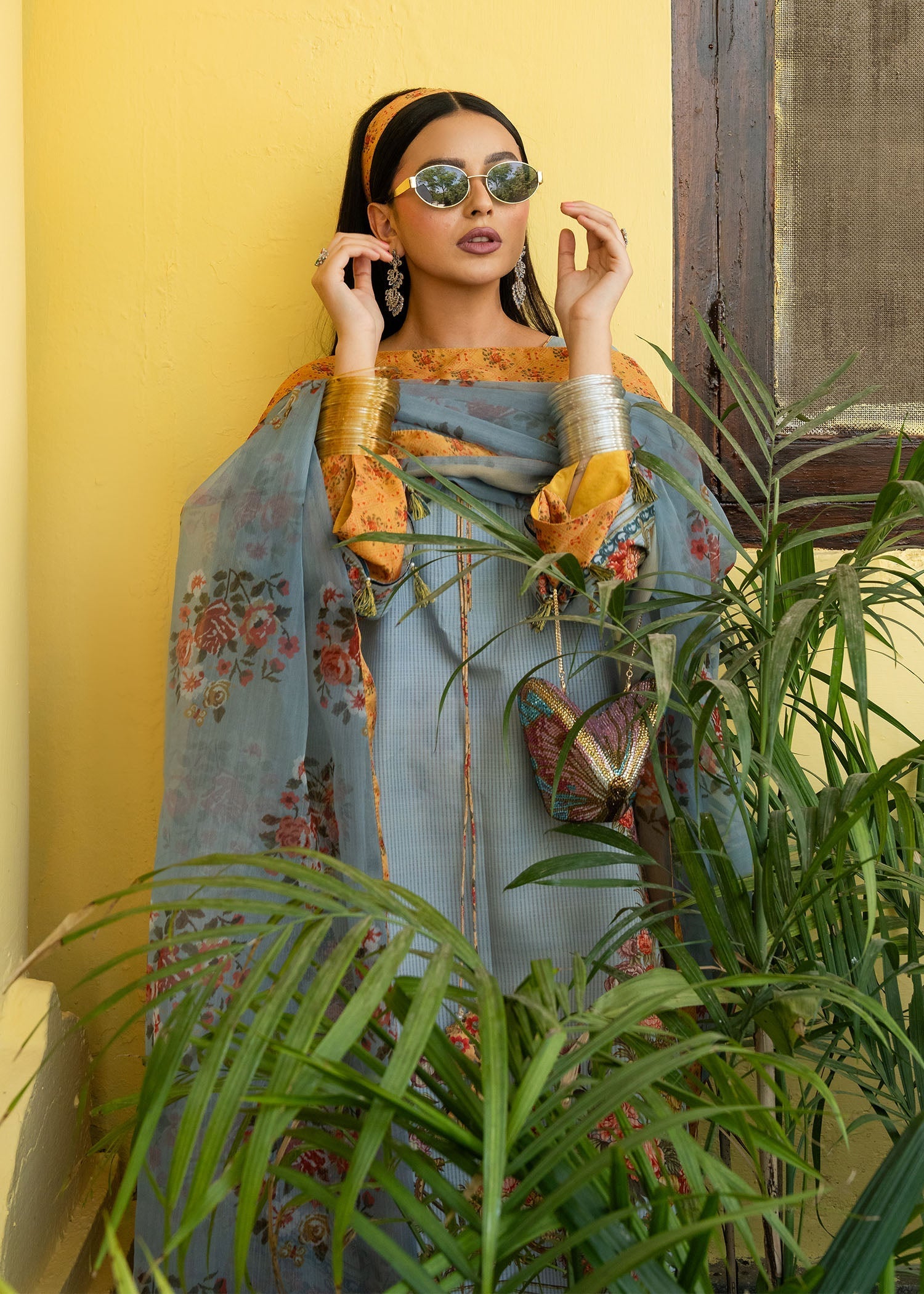 Maria Osama Khan | Retro Lawn 25 | Sama - by - Libasekhas UK - Registered Vendor of : Maria Osama Khan - 100% Original Designer Dresss