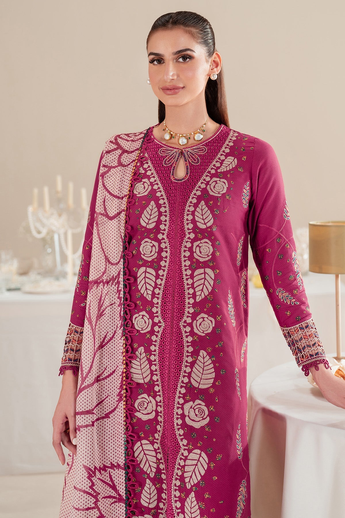 Jazmin | Iris Luxury Lawn 25 | IL'25-D05 - by - Libasekhas UK - Registered Vendor of : Jazmin - 100% Original Designer Dresss