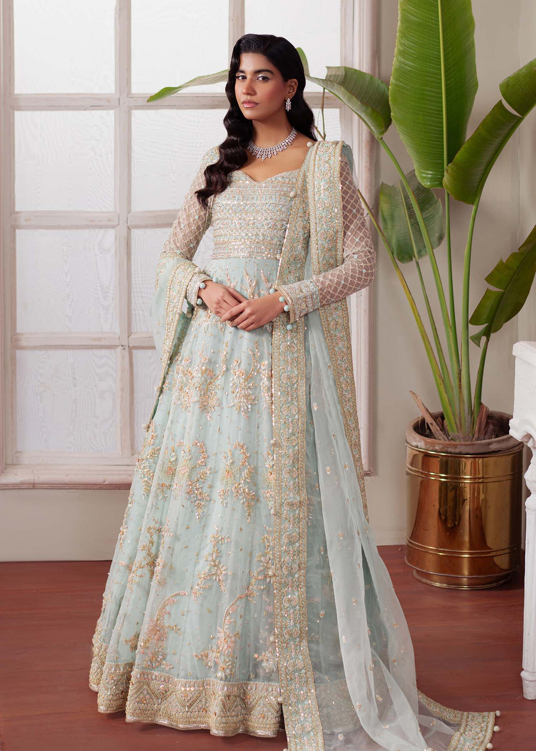 Dastoor | Airah Festive 25 | Majesty - by - Libasekhas UK - Registered Vendor of : Dastoor - 100% Original Designer Dresss
