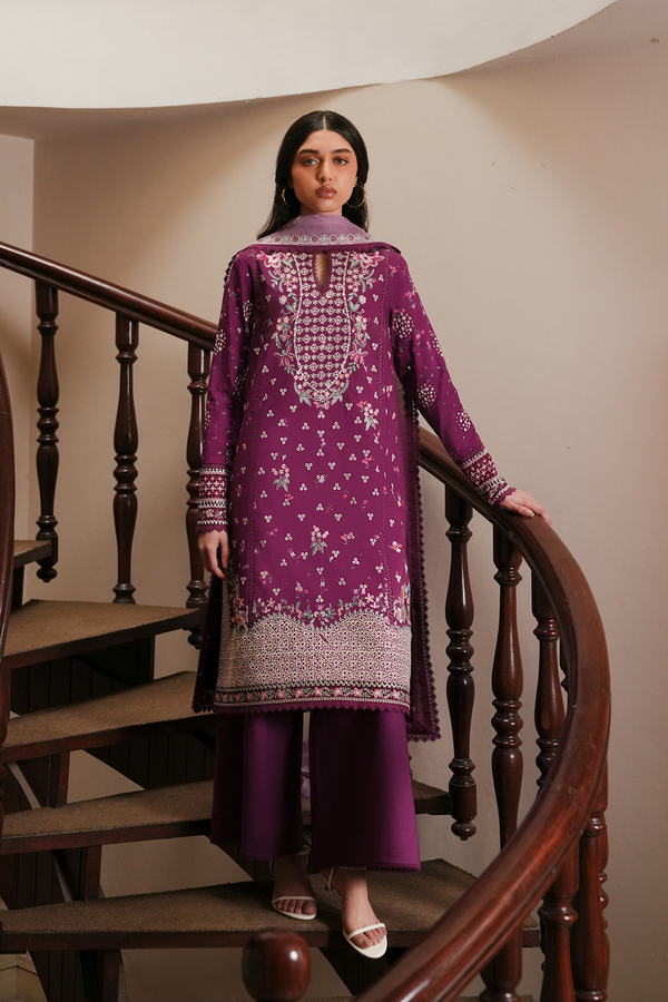 Afrozeh | Florette 26 | Lilace - by Libasekhas UK - Registered Vendor of : Afrozeh - 100% Original Designer Dress