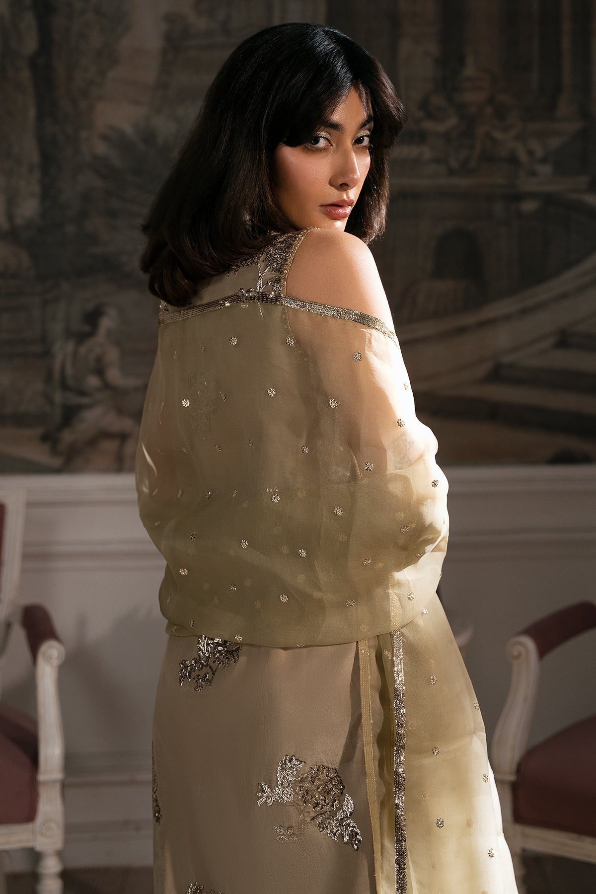 Mina Kashif | Emilie Formals | June - by Libasekhas UK - Registered Vendor of : Mina Kashif - 100% Original Designer Dress