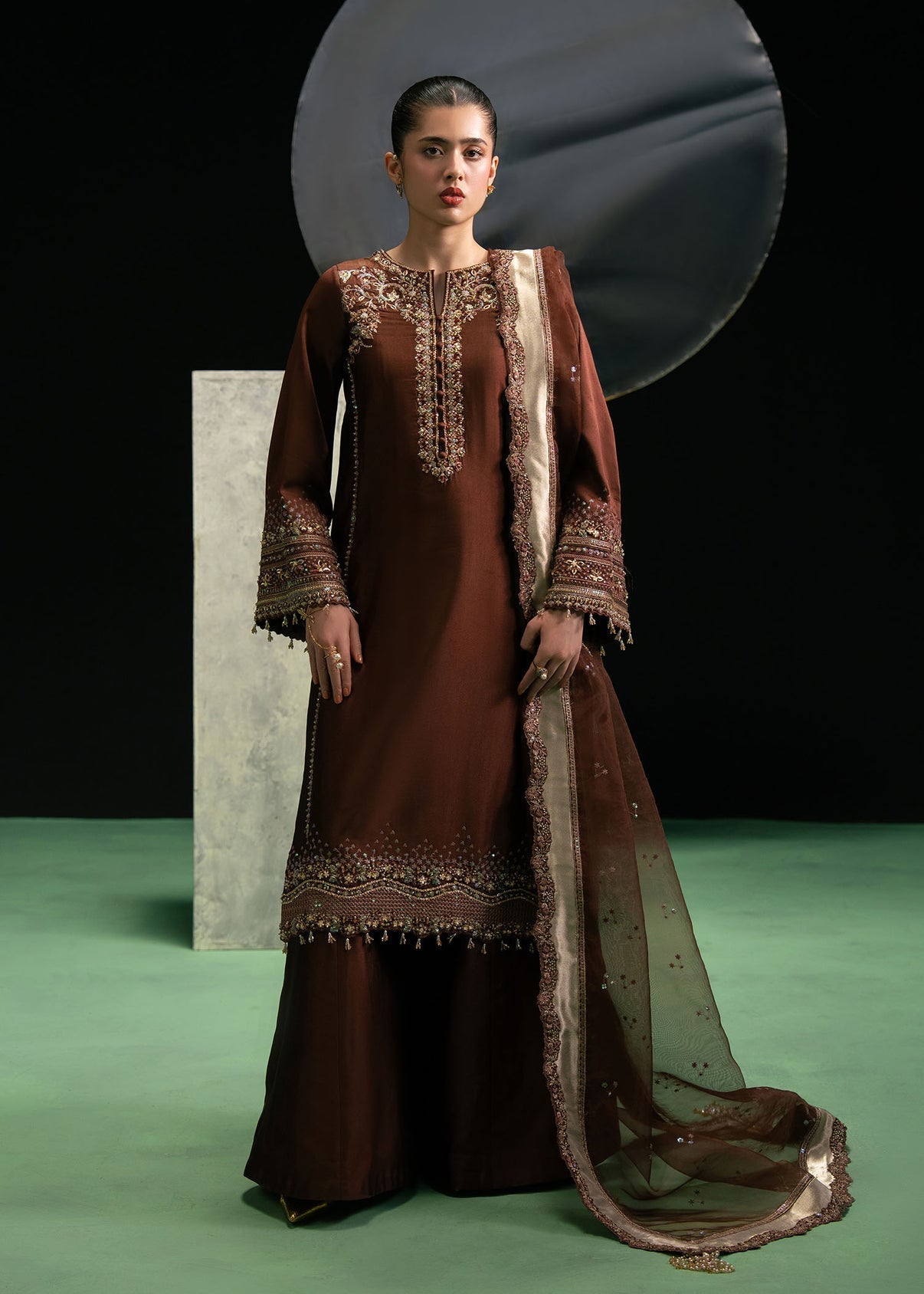 Dastoor | Leia Luxury Pret 26 | David off - by Libasekhas UK - Registered Vendor of : Dastoor - 100% Original Designer Dress