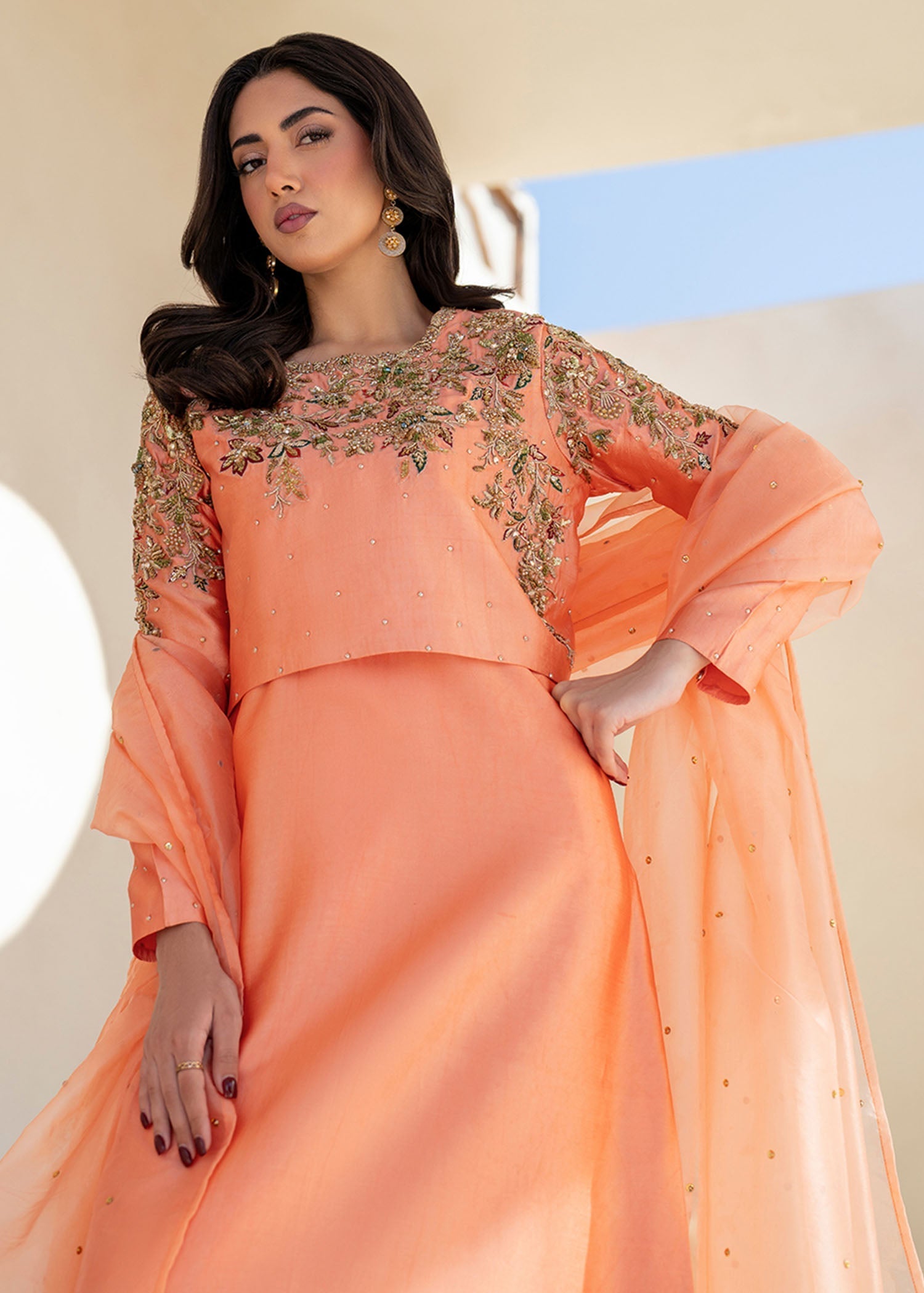 Dastoor | Maahi Luxury Pret 25 | Lera - by - Libasekhas UK - Registered Vendor of : Dastoor - 100% Original Designer Dresss