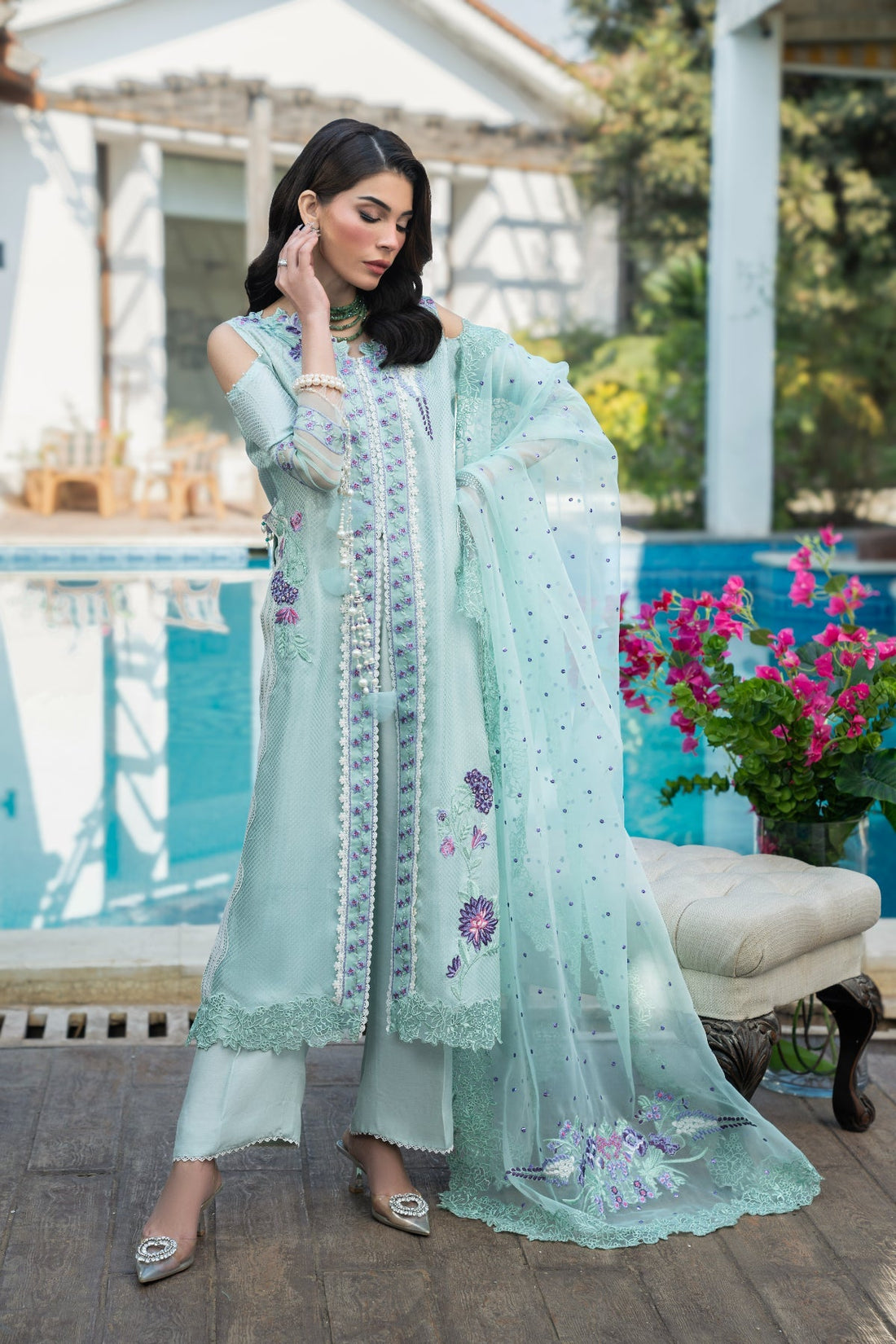 Tabyaa | Ruby Collection 25 | Feroza - by Libasekhas UK - Registered Vendor of : Tabyaa - 100% Original Designer Dress