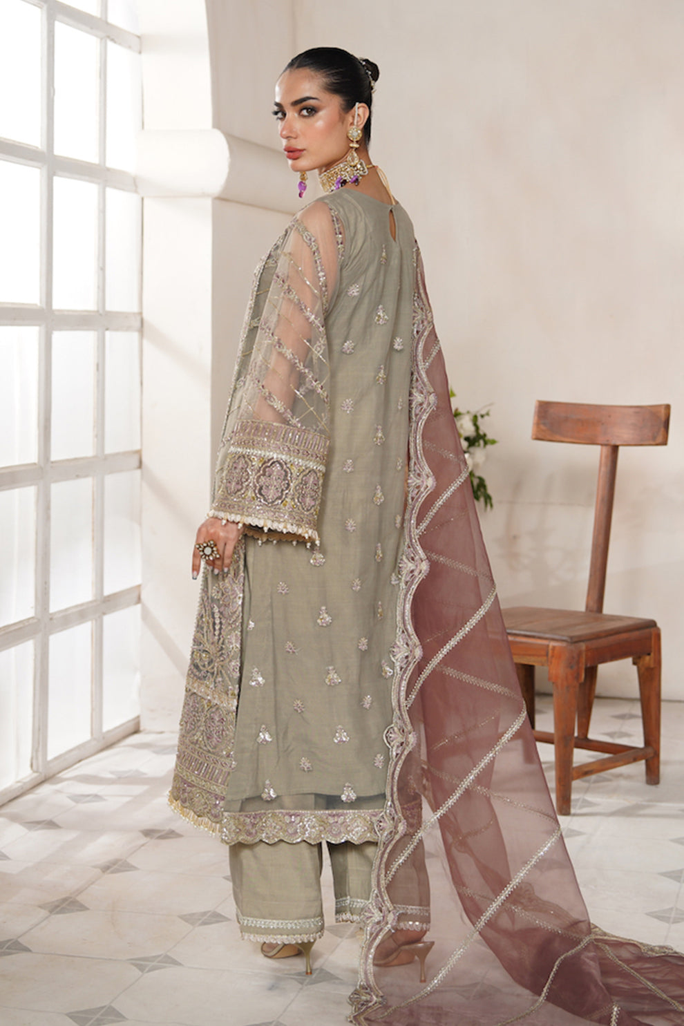 Avyana | Nazeen Festive Edit | Inara - by - Libasekhas UK - Registered Vendor of : Avyana - 100% Original Designer Dresss