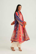Akbar Aslam | Silk Pret | Coral - by Libasekhas UK - Registered Vendor of : Akbar Aslam - 100% Original Designer Dress