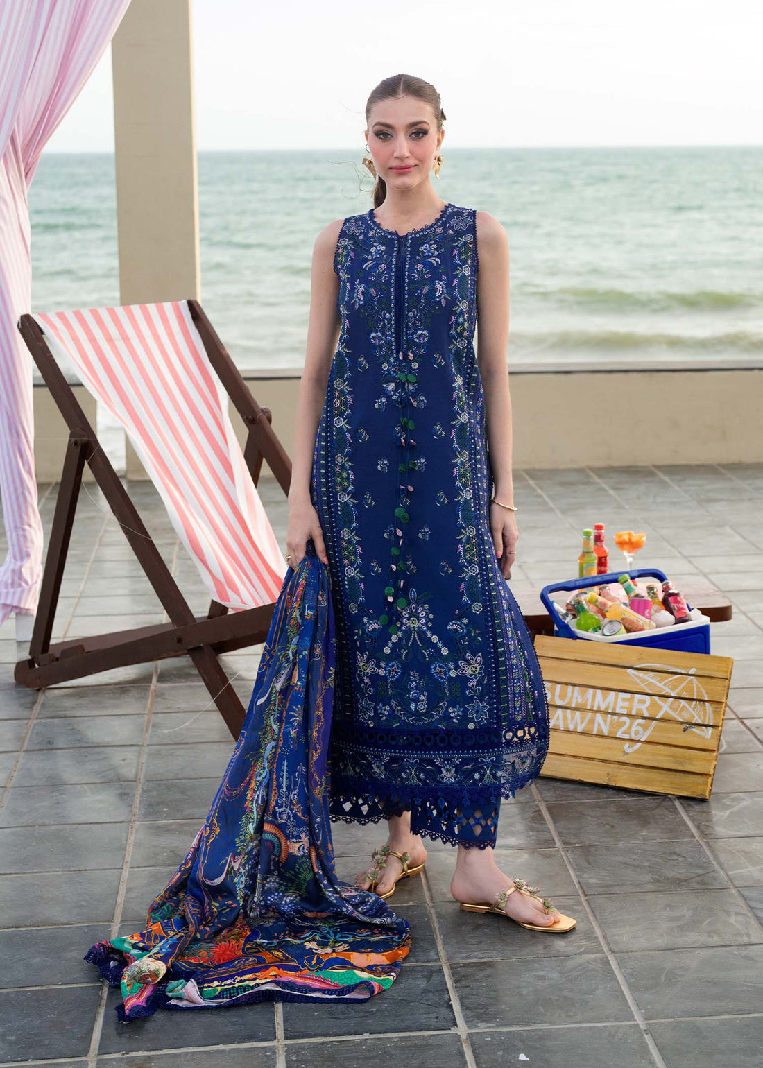 Kanwal Malik | Mira Summer Lawn 26 | Solene - by Libasekhas UK - Registered Vendor of : Kanwal Malik - 100% Original Designer Dress