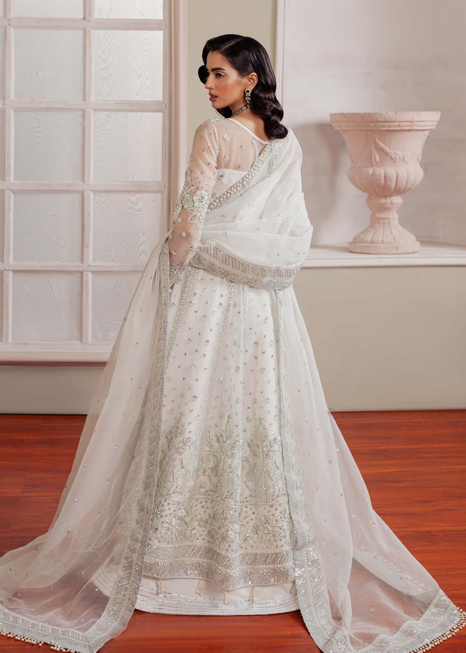 Dastoor | Airah Festive 25 | Glimmer - by - Libasekhas UK - Registered Vendor of : Dastoor - 100% Original Designer Dresss