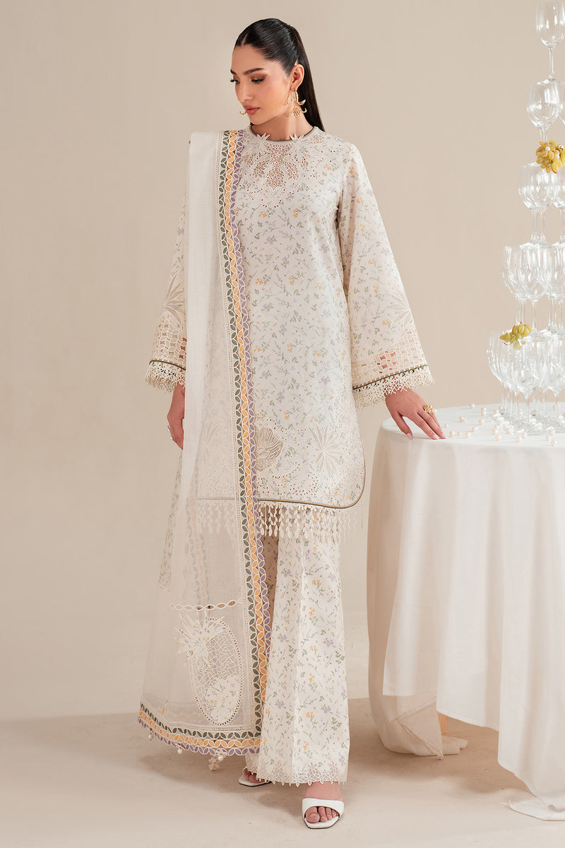 Jazmin | Iris Luxury Lawn 25 | IL'25-D09 - by - Libasekhas UK - Registered Vendor of : Jazmin - 100% Original Designer Dresss
