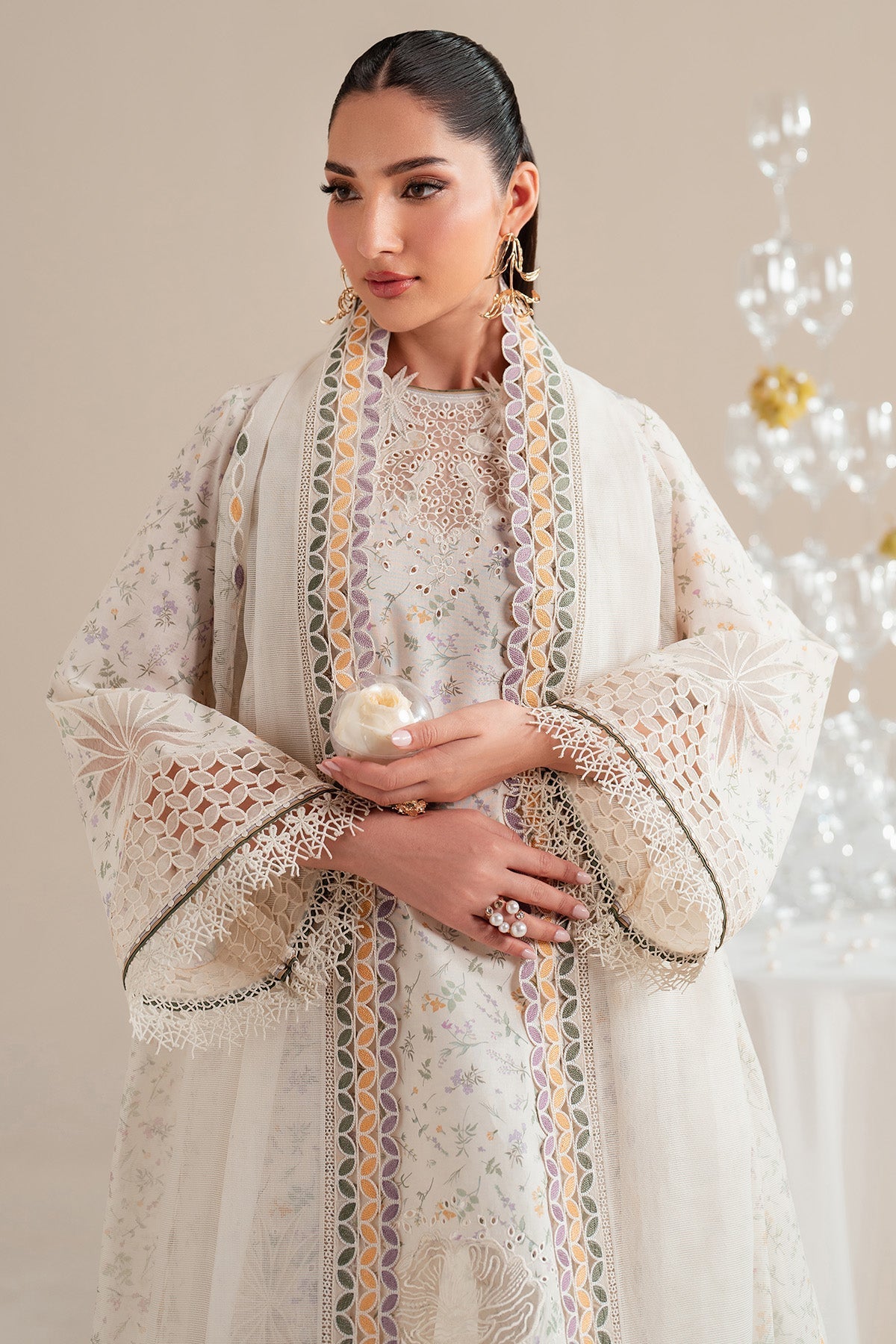 Jazmin | Iris Luxury Lawn 25 | IL'25-D09 - by - Libasekhas UK - Registered Vendor of : Jazmin - 100% Original Designer Dresss