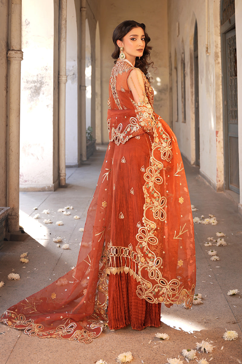 Maryams | Zeenat Luxury Formals | Folk Magic - Z-06 - by - Libasekhas UK - Registered Vendor of : Maryams - 100% Original Designer Dresss