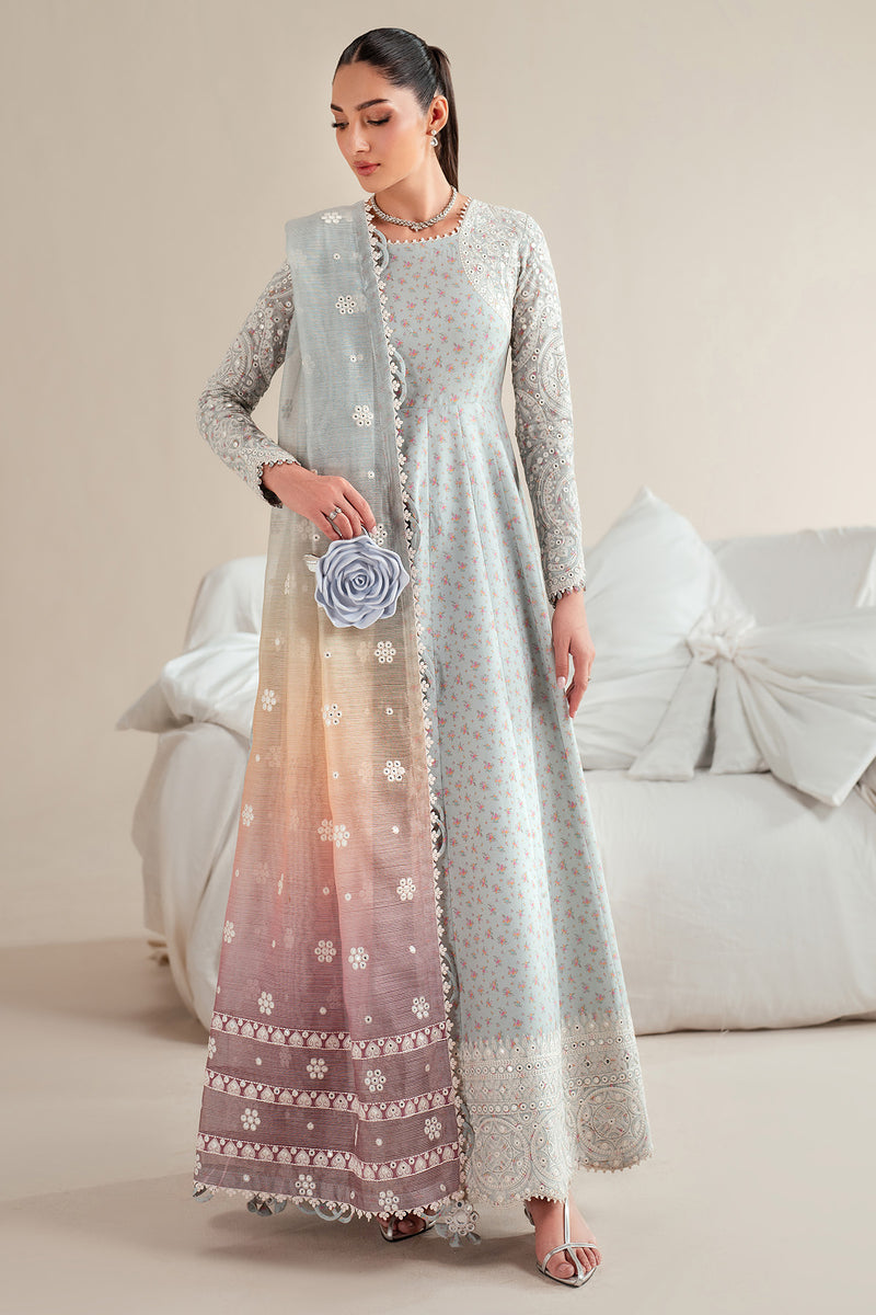 Jazmin | Iris Luxury Lawn 25 | IL'25-D04 - by - Libasekhas UK - Registered Vendor of : Jazmin - 100% Original Designer Dresss