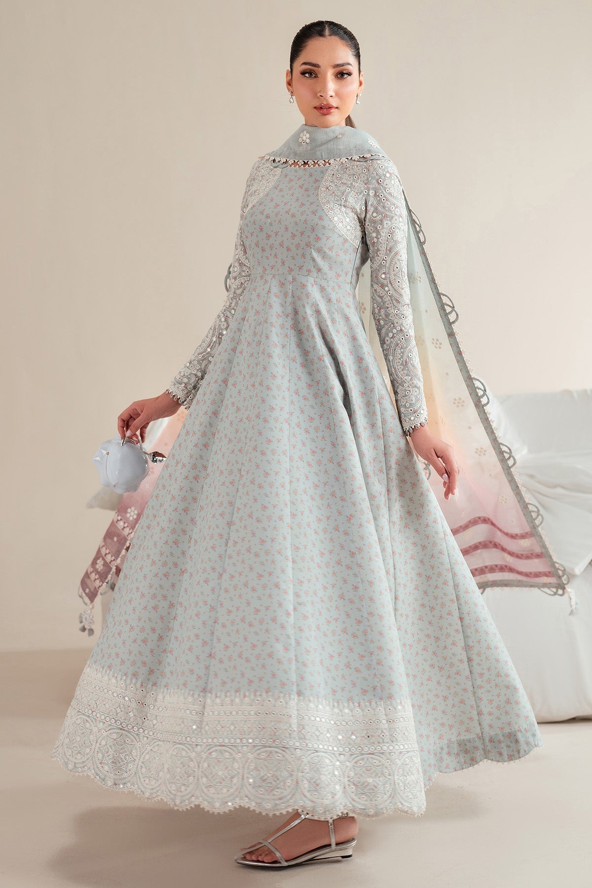 Jazmin | Iris Luxury Lawn 25 | IL'25-D04 - by - Libasekhas UK - Registered Vendor of : Jazmin - 100% Original Designer Dresss