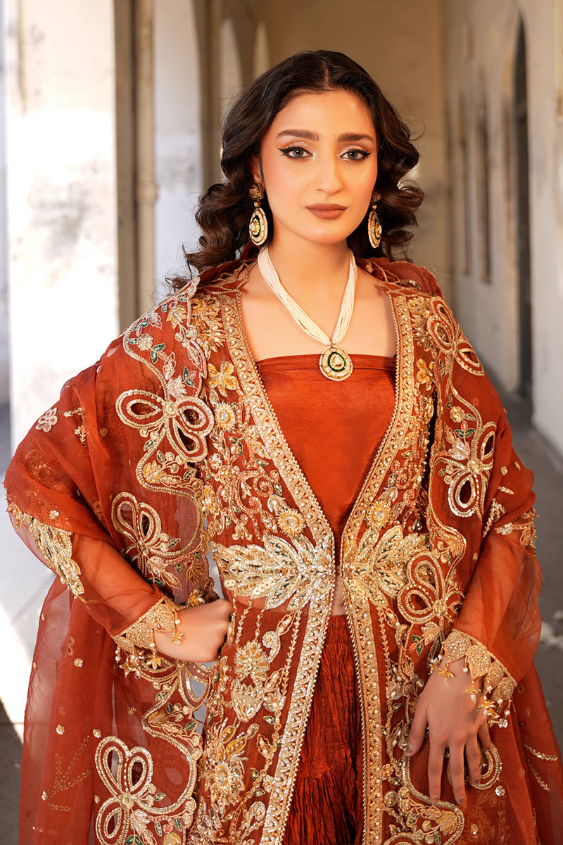 Maryams | Zeenat Luxury Formals | Folk Magic - Z-06 - by - Libasekhas UK - Registered Vendor of : Maryams - 100% Original Designer Dresss