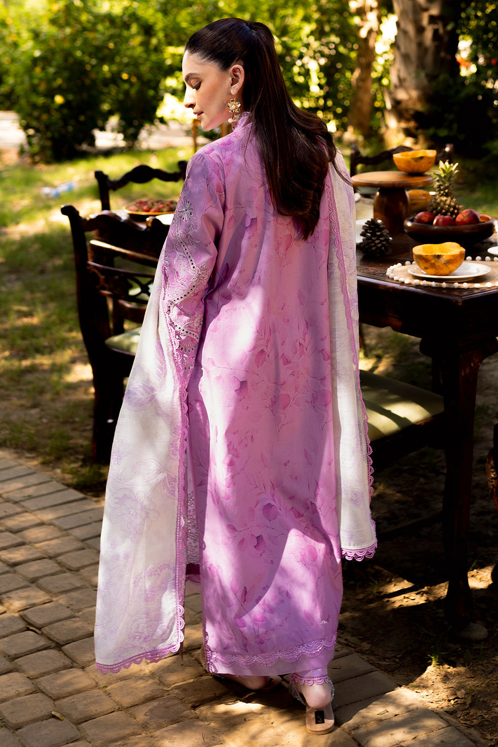 Neeshay | Summer Lines Printkari | PETAL - by - Libasekhas UK - Registered Vendor of : Neeshay - 100% Original Designer Dresss
