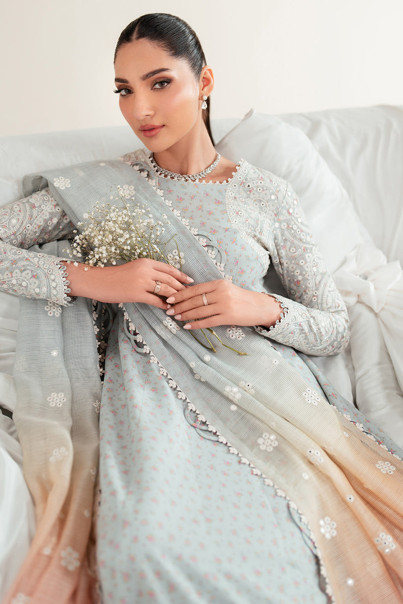 Jazmin | Iris Luxury Lawn 25 | IL'25-D04 - by - Libasekhas UK - Registered Vendor of : Jazmin - 100% Original Designer Dresss