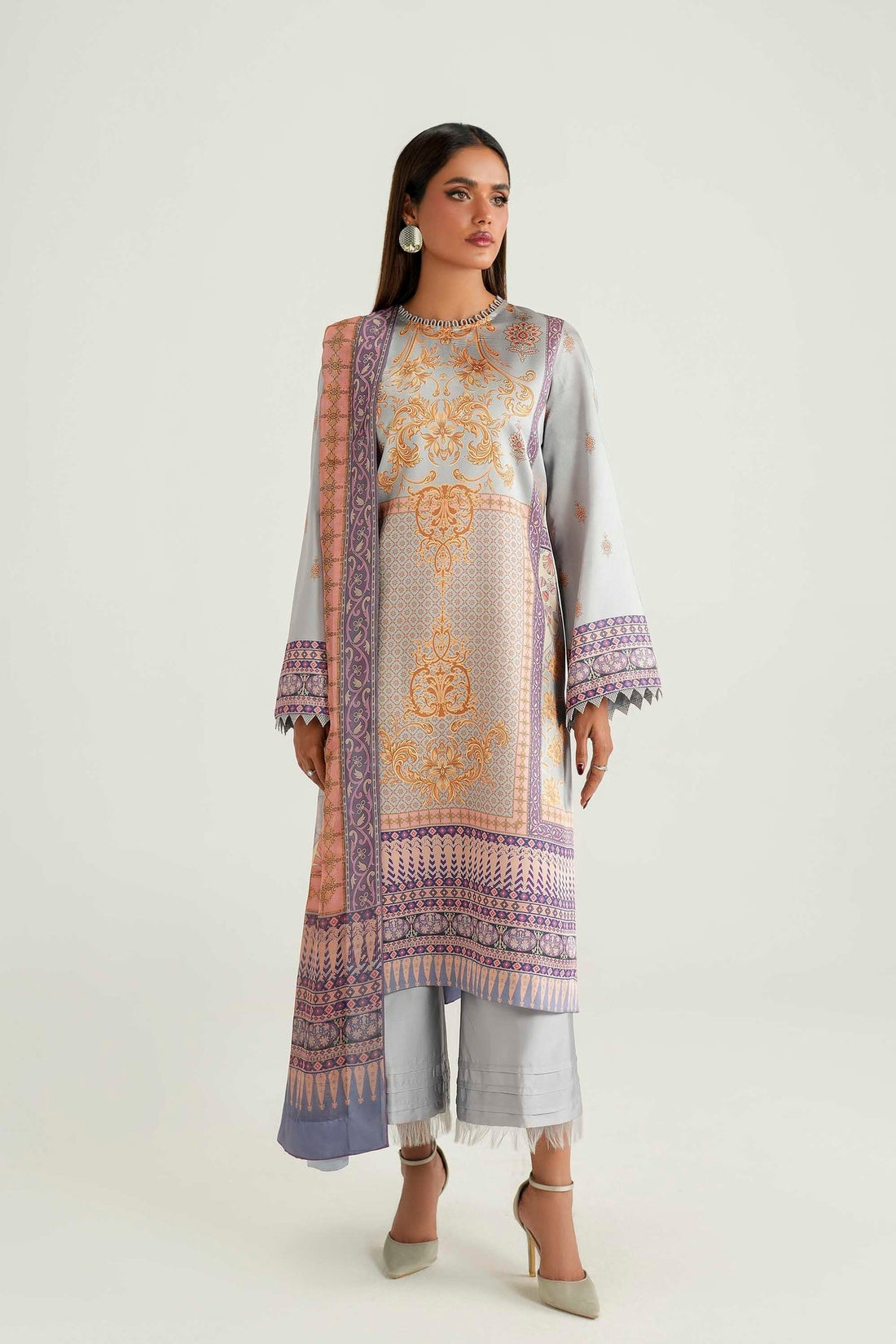 Akbar Aslam | Silk Pret | Noura - by Libasekhas UK - Registered Vendor of : Akbar Aslam - 100% Original Designer Dress