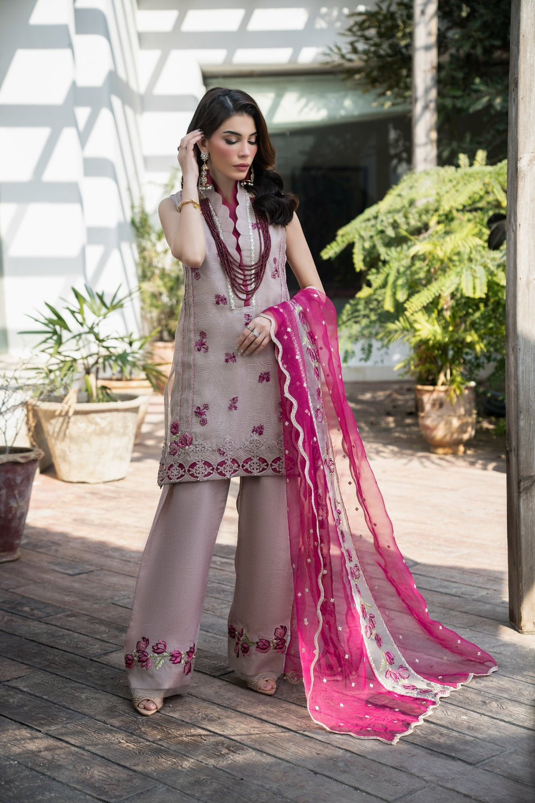 Tabyaa | Ruby Collection 25 | Garnet - by Libasekhas UK - Registered Vendor of : Tabyaa - 100% Original Designer Dress