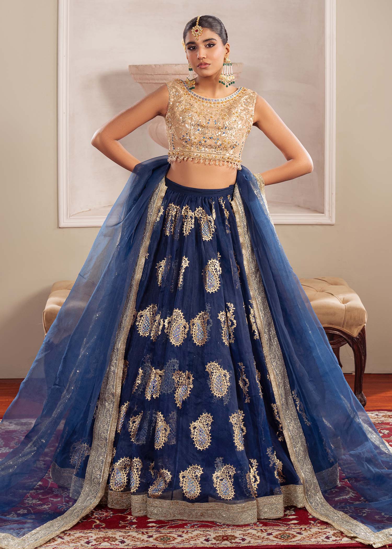 Dastoor | Airah Festive 25 | Radiance - by - Libasekhas UK - Registered Vendor of : Dastoor - 100% Original Designer Dresss
