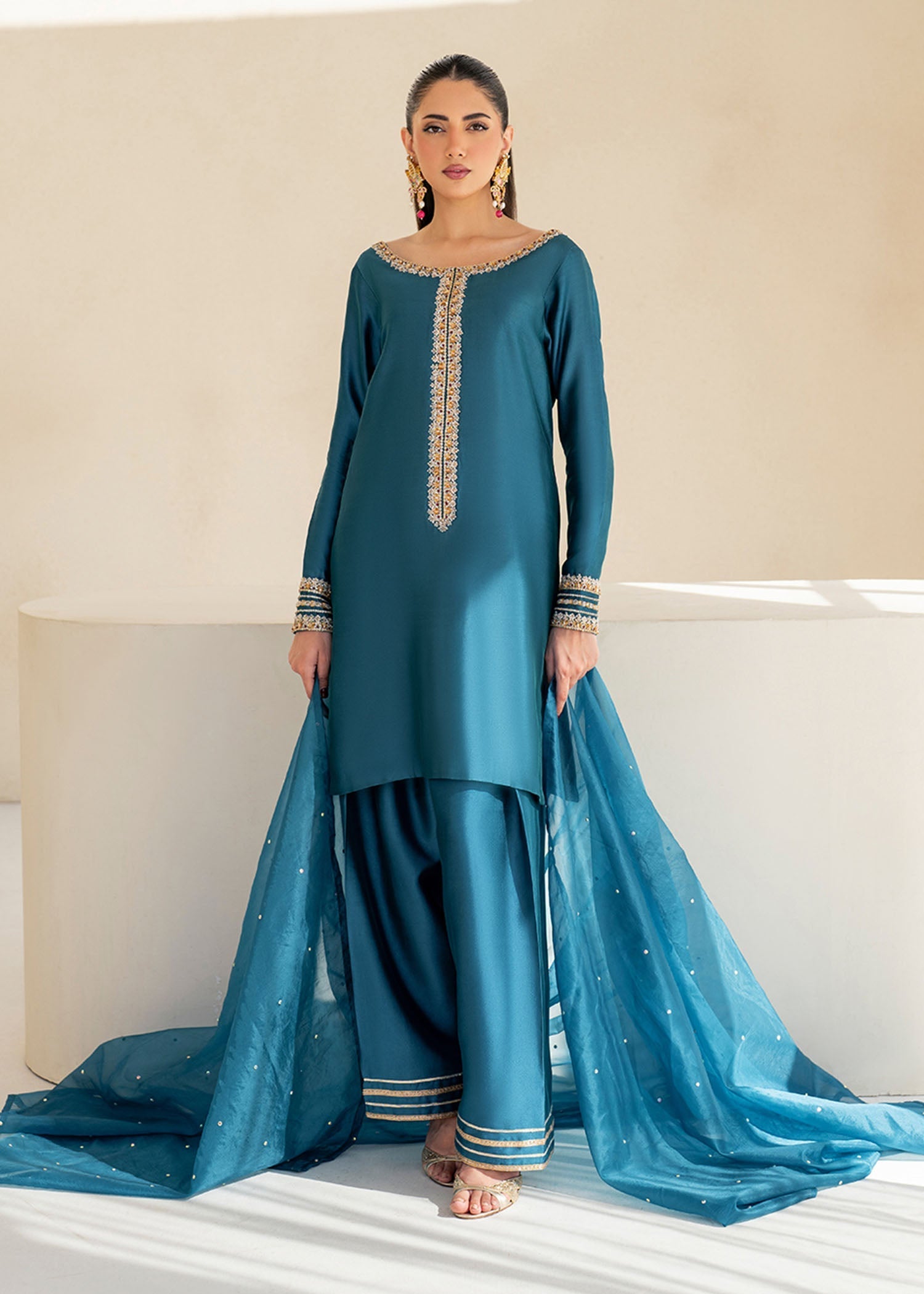 Dastoor | Maahi Luxury Pret 25 | ELISA - by - Libasekhas UK - Registered Vendor of : Dastoor - 100% Original Designer Dresss