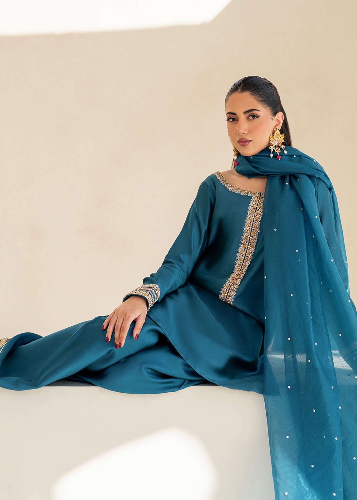 Dastoor | Maahi Luxury Pret 25 | ELISA - by - Libasekhas UK - Registered Vendor of : Dastoor - 100% Original Designer Dresss