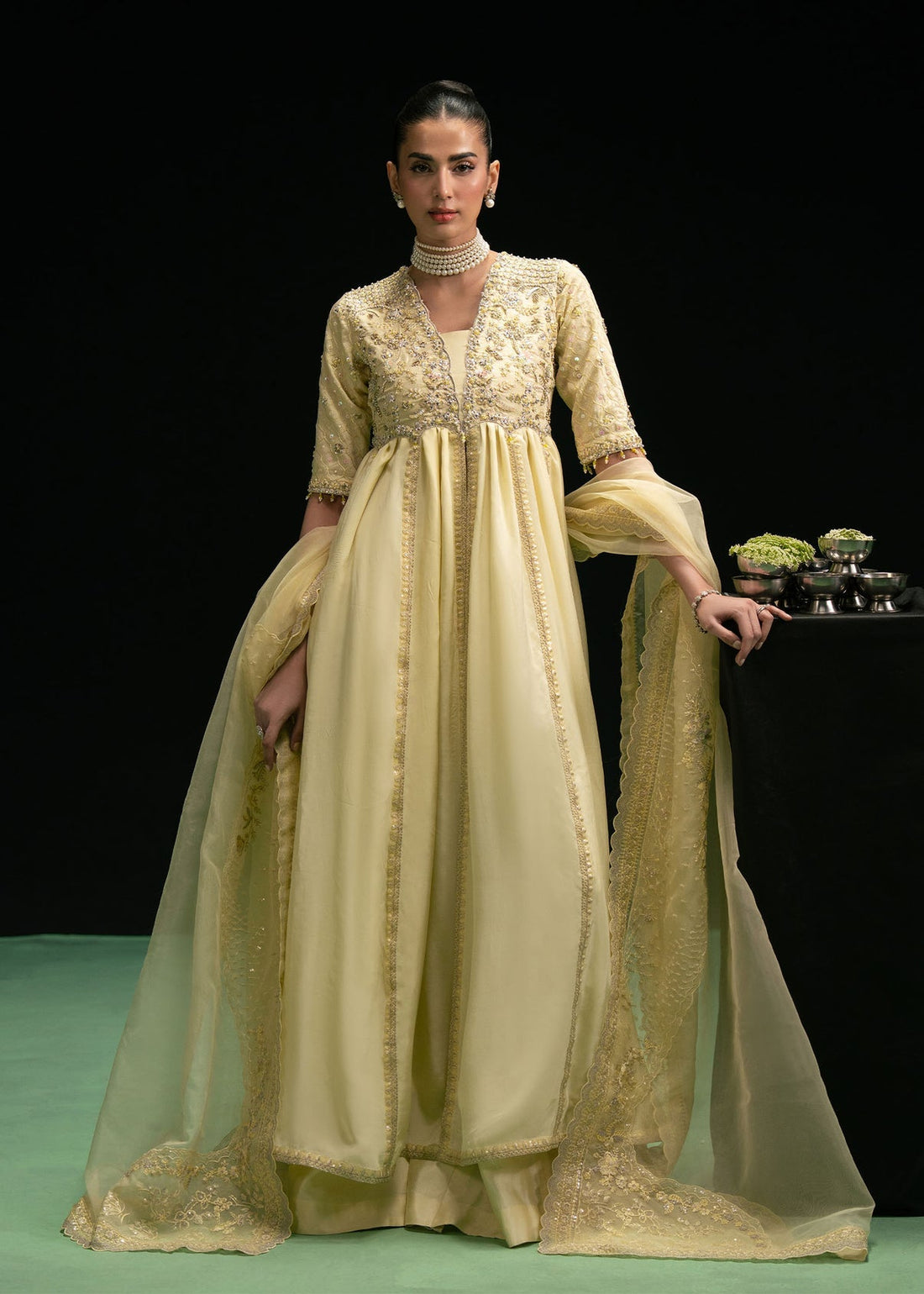 Dastoor | Leia Luxury Pret 26 | Maelys - by Libasekhas UK - Registered Vendor of : Dastoor - 100% Original Designer Dress