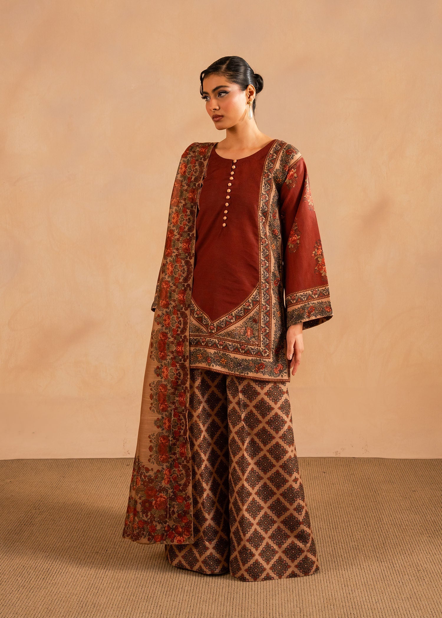 Maria Osama Khan | Retro Lawn 25 | Berra - by - Libasekhas UK - Registered Vendor of : Maria Osama Khan - 100% Original Designer Dresss