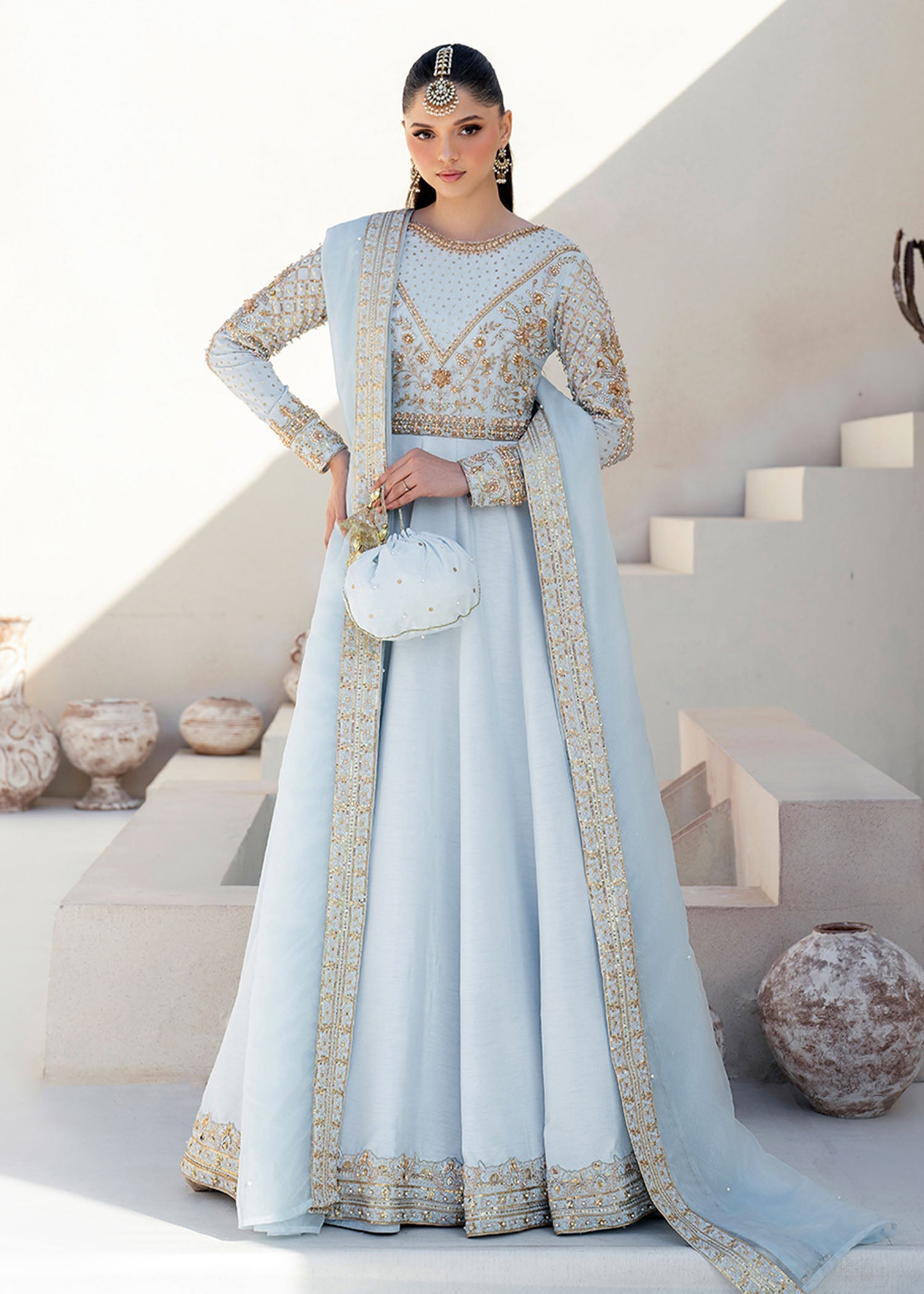 Dastoor | Maahi Luxury Pret 25 | Hoor - by - Libasekhas UK - Registered Vendor of : Dastoor - 100% Original Designer Dresss