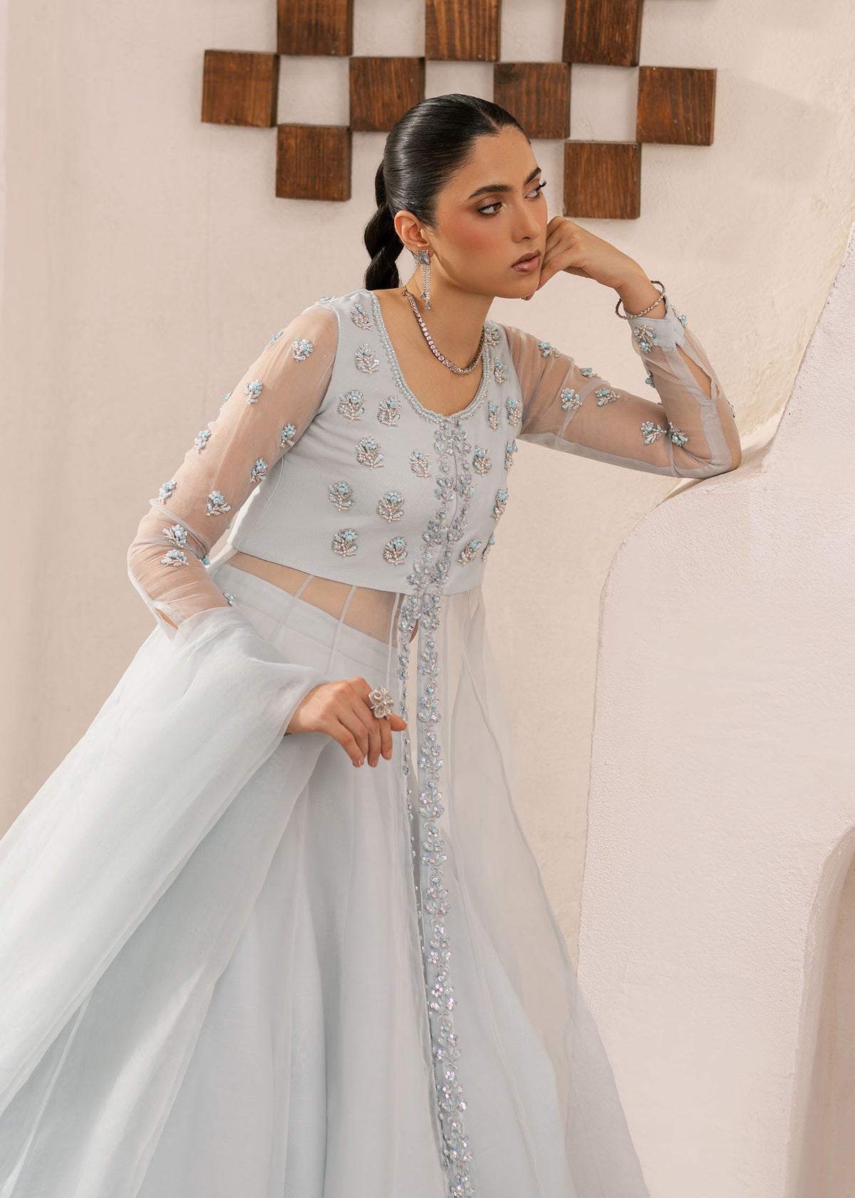 Dastoor | Rania Luxury Pret 25 | Mayal - by - Libasekhas UK - Registered Vendor of : Dastoor - 100% Original Designer Dresss