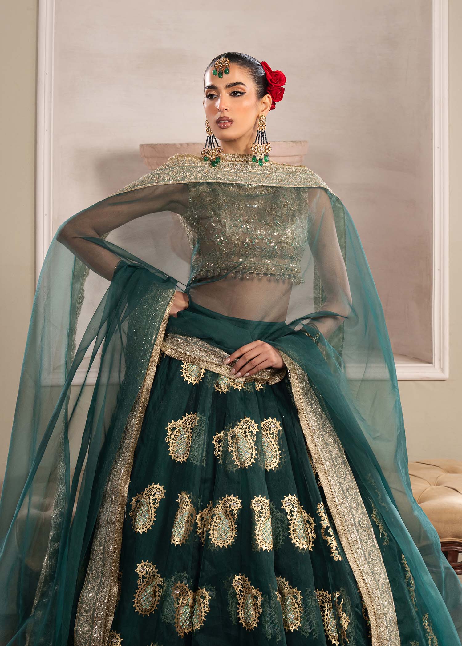 Dastoor | Airah Festive 25 | Aurelia - by - Libasekhas UK - Registered Vendor of : Dastoor - 100% Original Designer Dresss