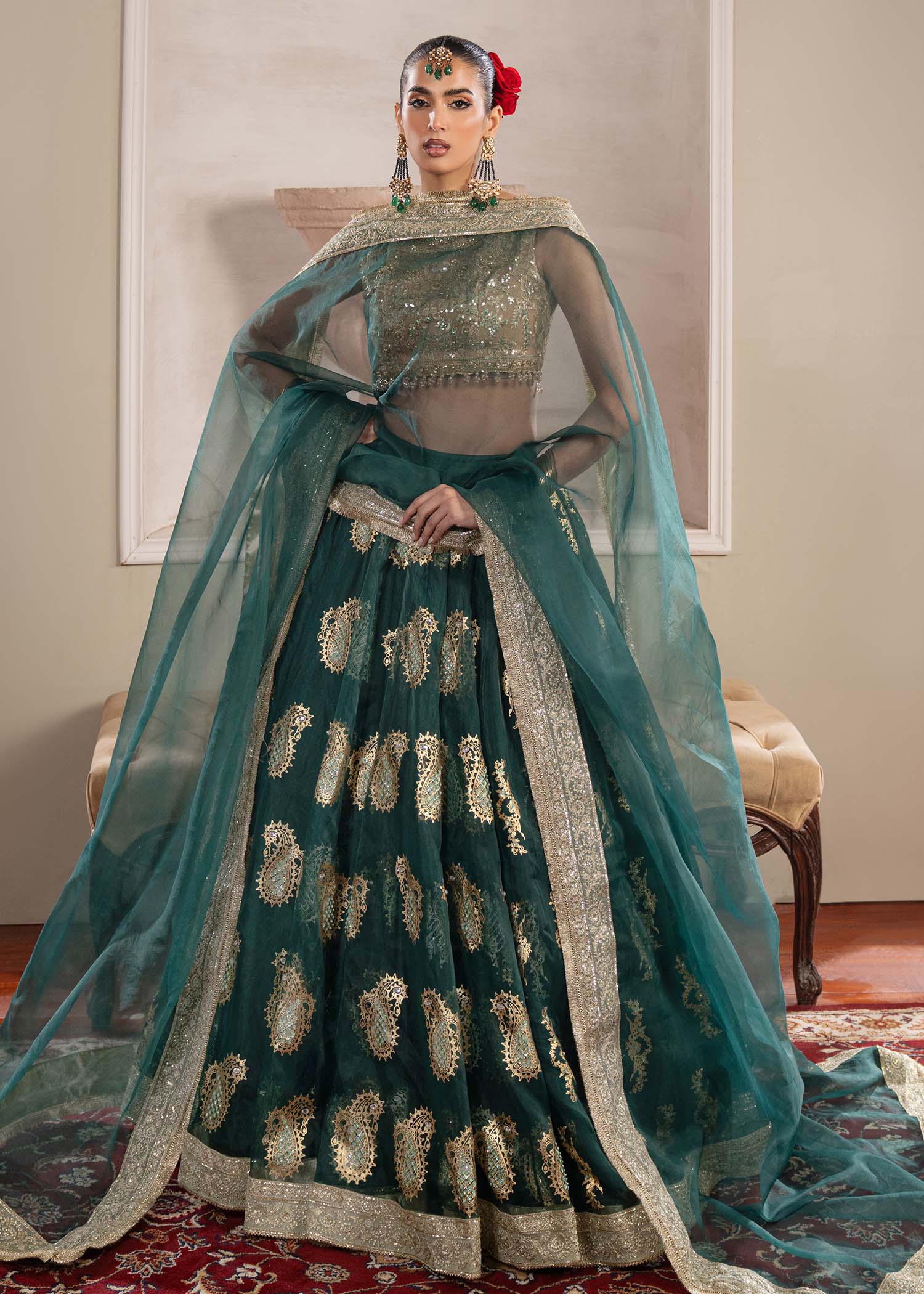 Dastoor | Airah Festive 25 | Aurelia - by - Libasekhas UK - Registered Vendor of : Dastoor - 100% Original Designer Dresss
