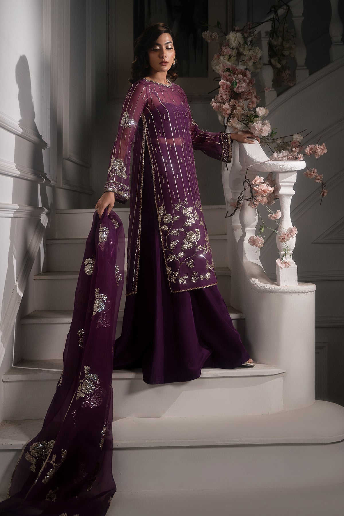 Mina Kashif | Emilie Formals | Marie - by - Libasekhas UK - Registered Vendor of : Mina Kashif - 100% Original Designer Dresss